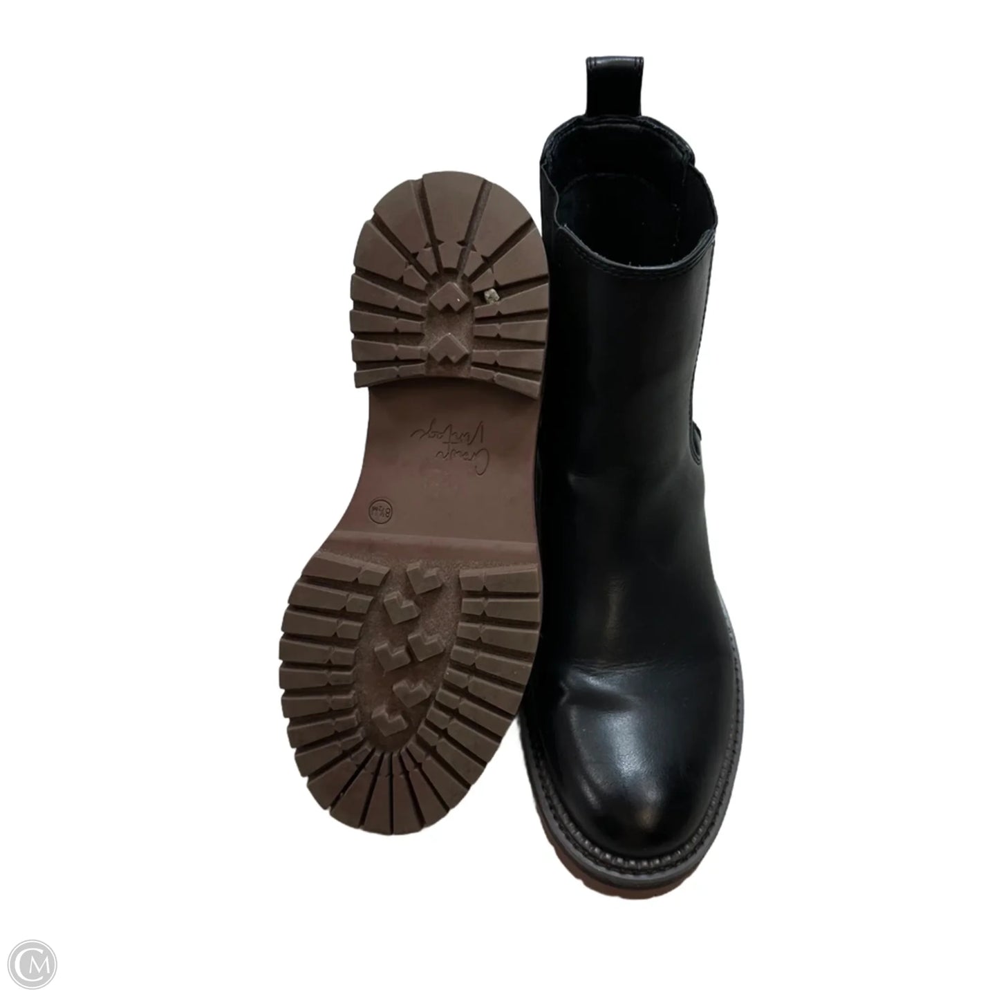 Boots Ankle Heels By Crown Vintage In Black, Size: 8.5