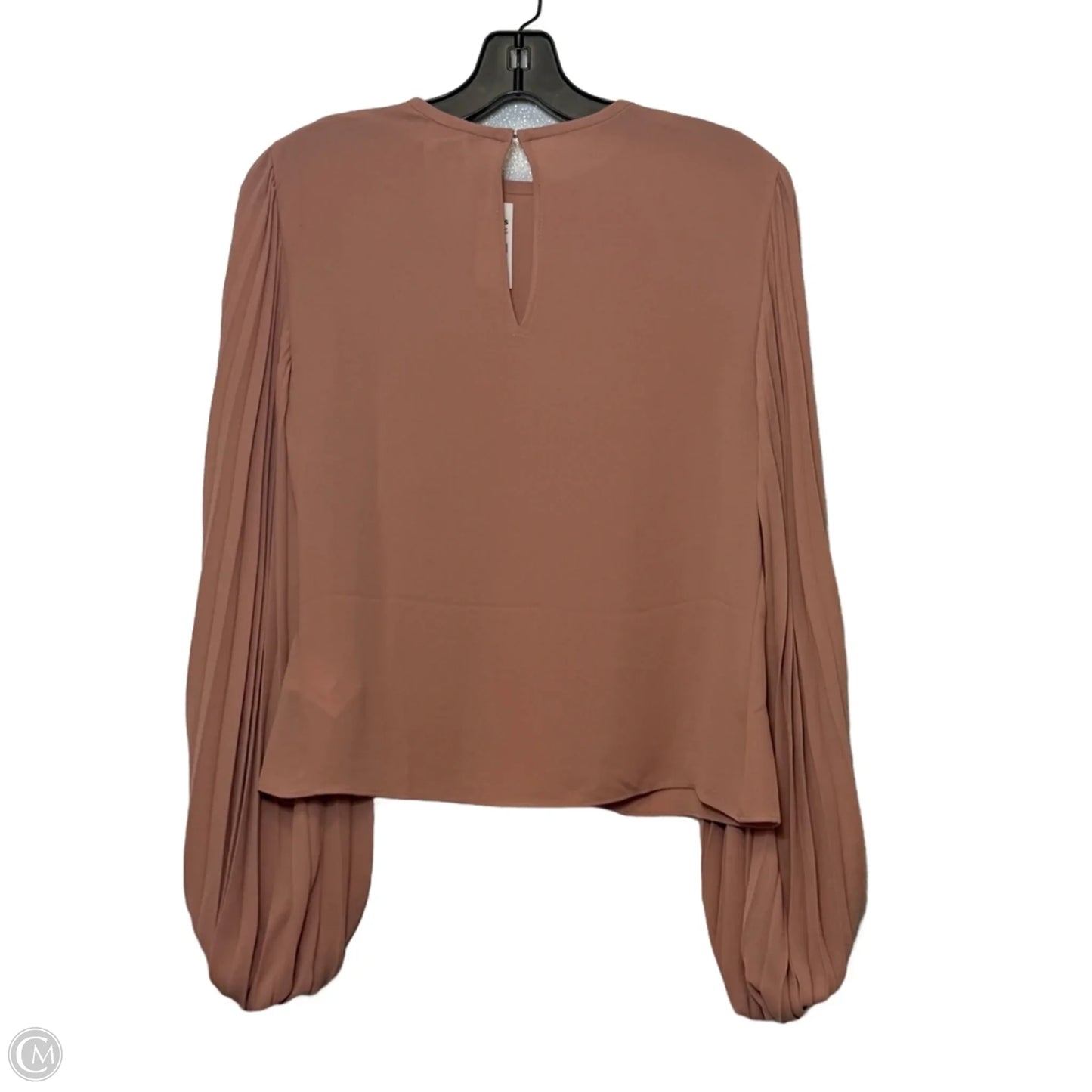Top Long Sleeve By Express In Peach, Size: Xs