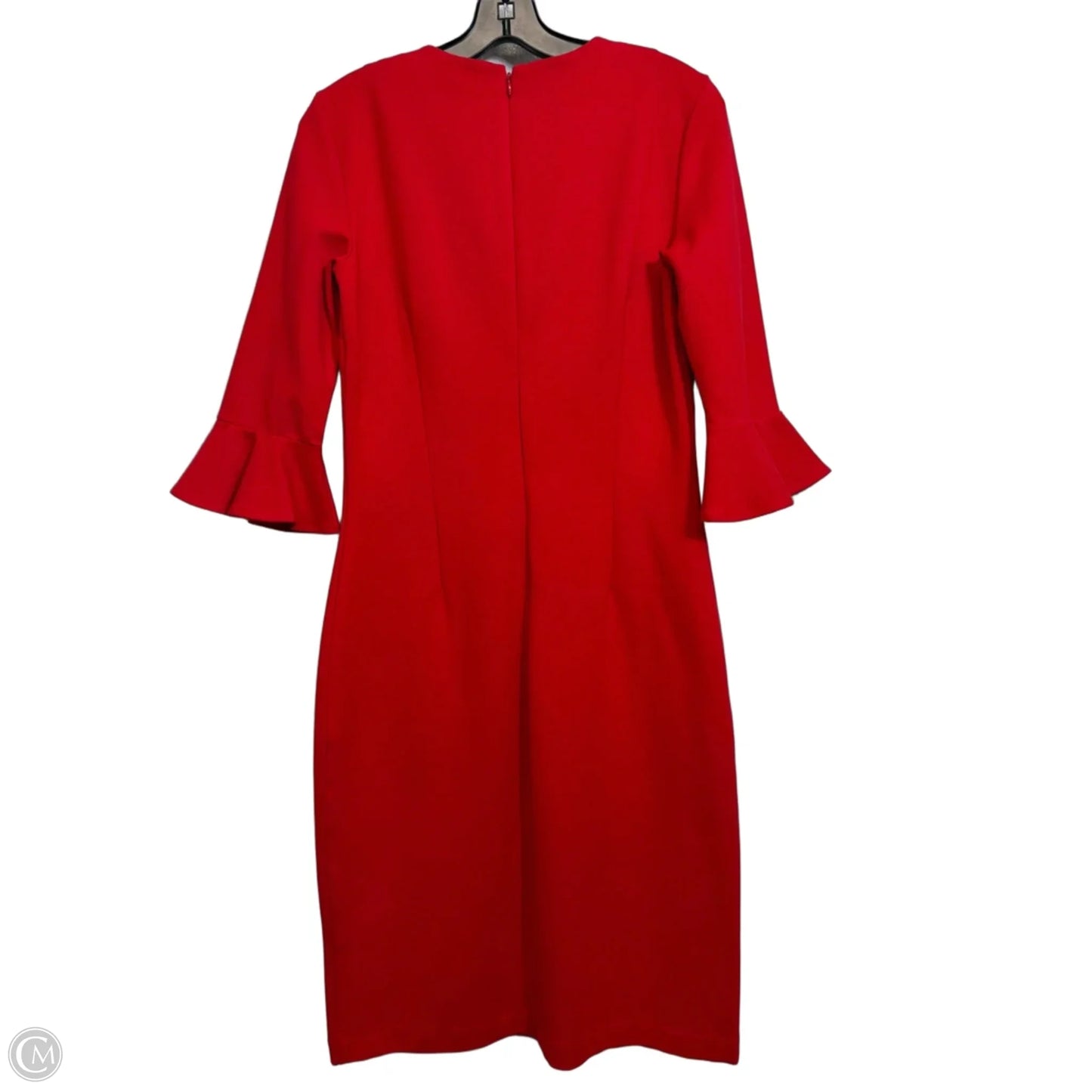 Dress Party Midi By Banana Republic In Red, Size: S