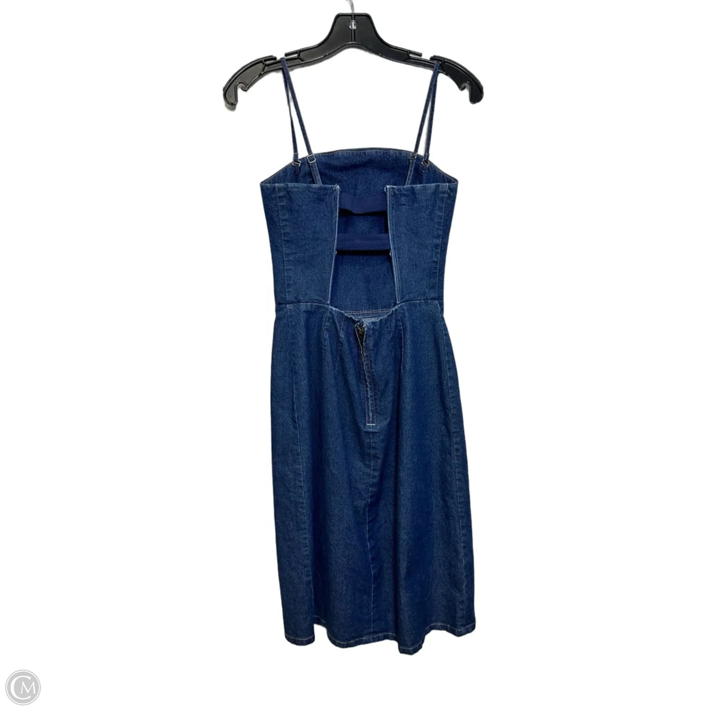 Dress Casual Short By American Eagle In Blue Denim, Size: S