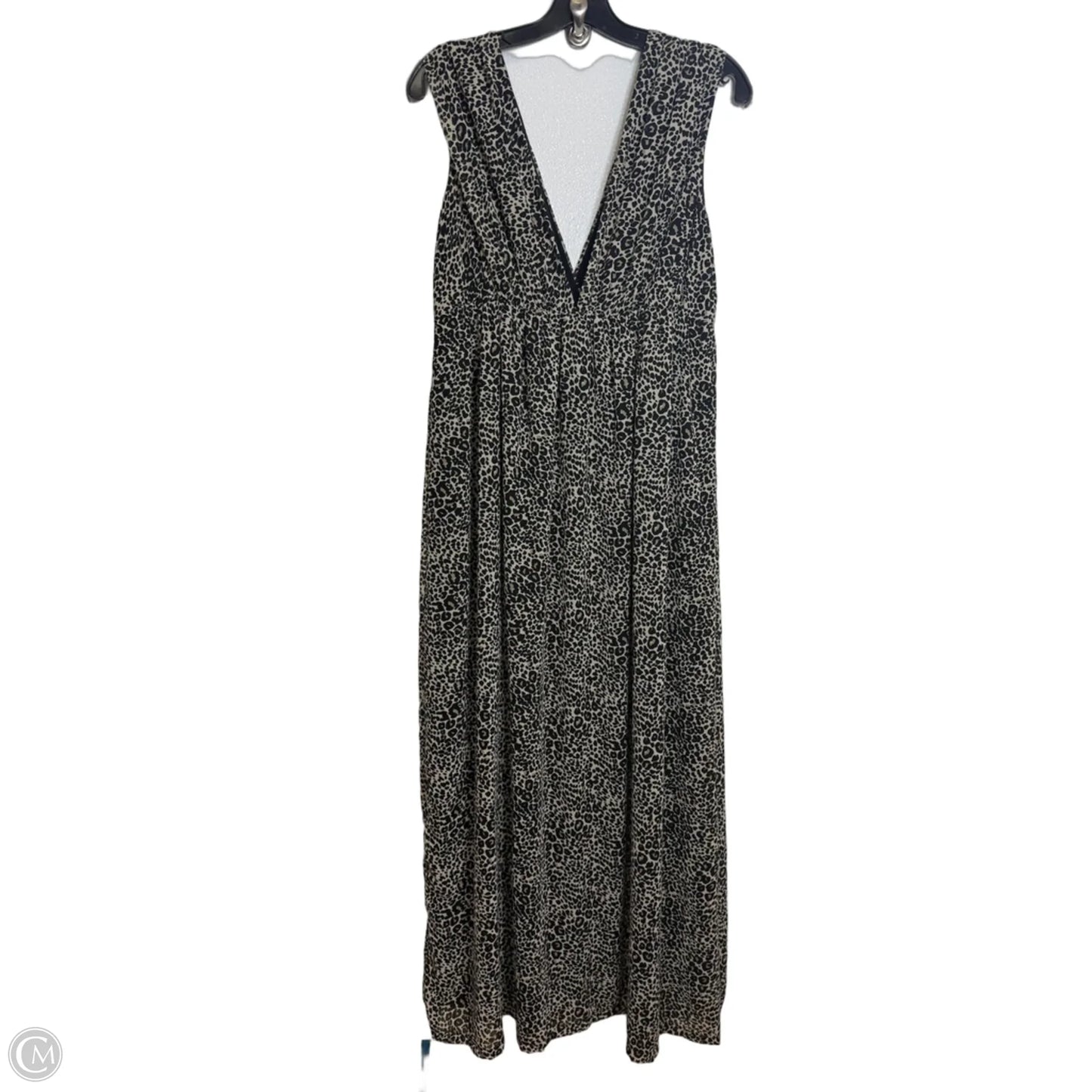 Dress Casual Maxi By H&m In Animal Print, Size: L