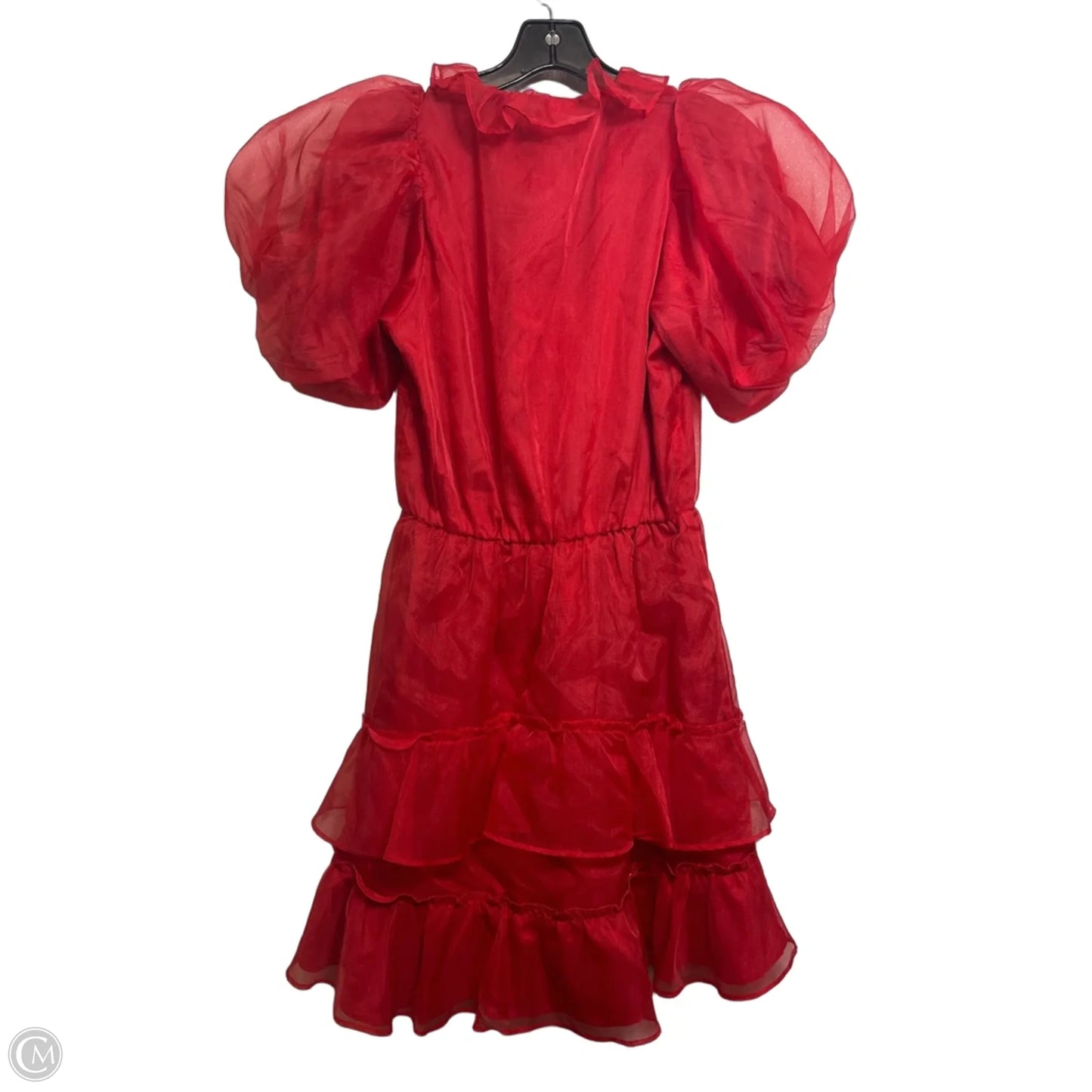 Dress Casual Short By Mumu In Red, Size: Xs