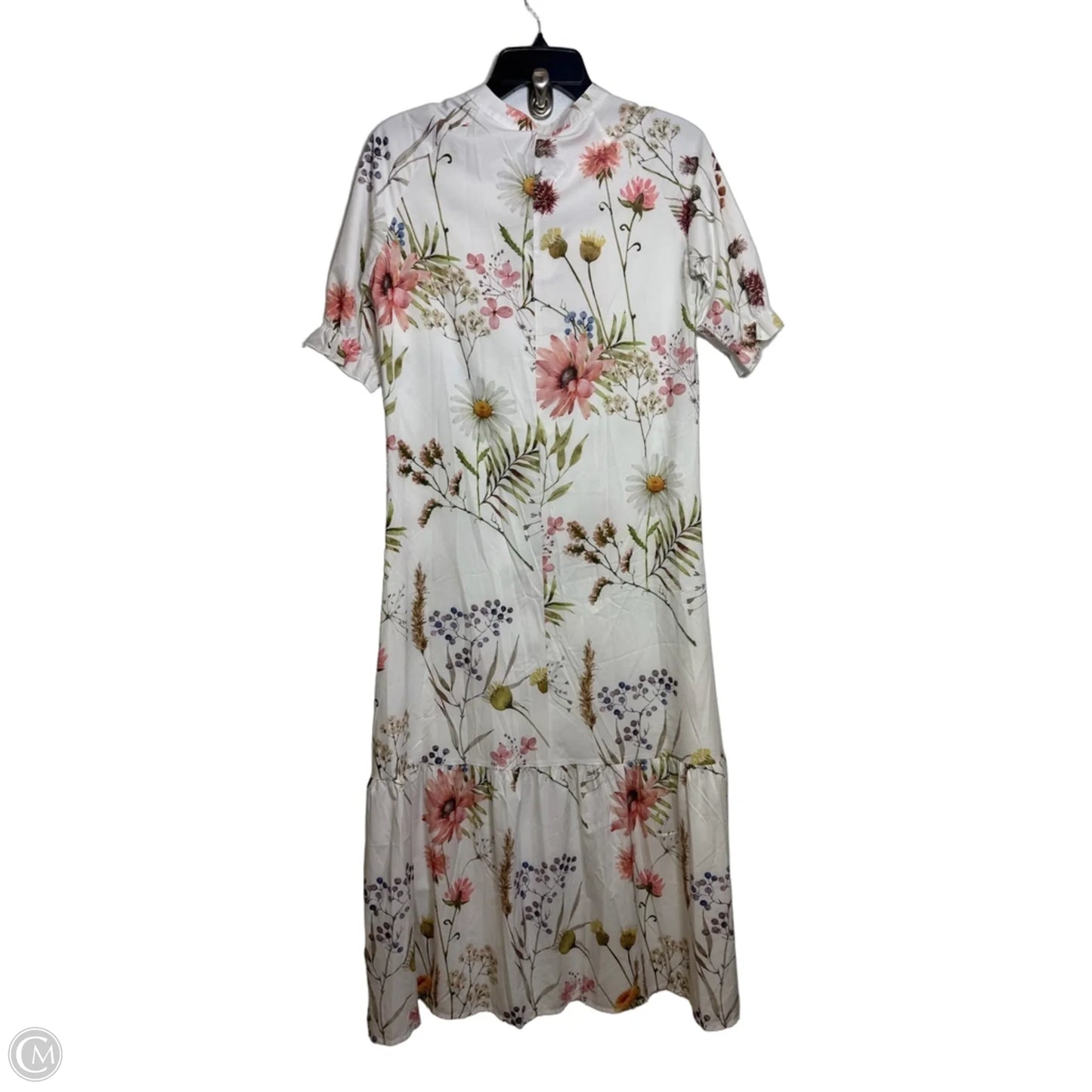 Dress Casual Midi By Clothes Mentor In Floral Print, Size: S