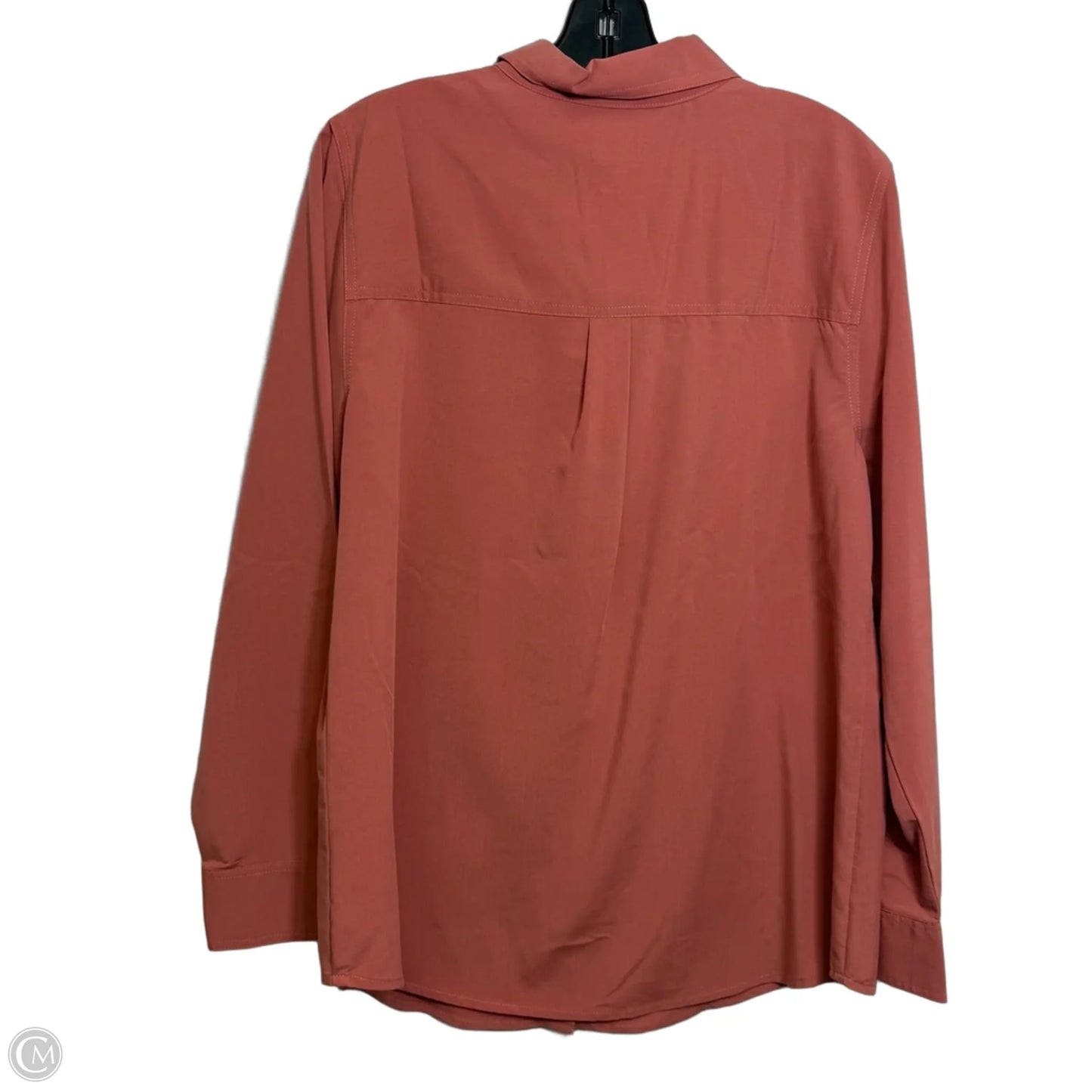 Top Long Sleeve By Chicos In Coral, Size: S