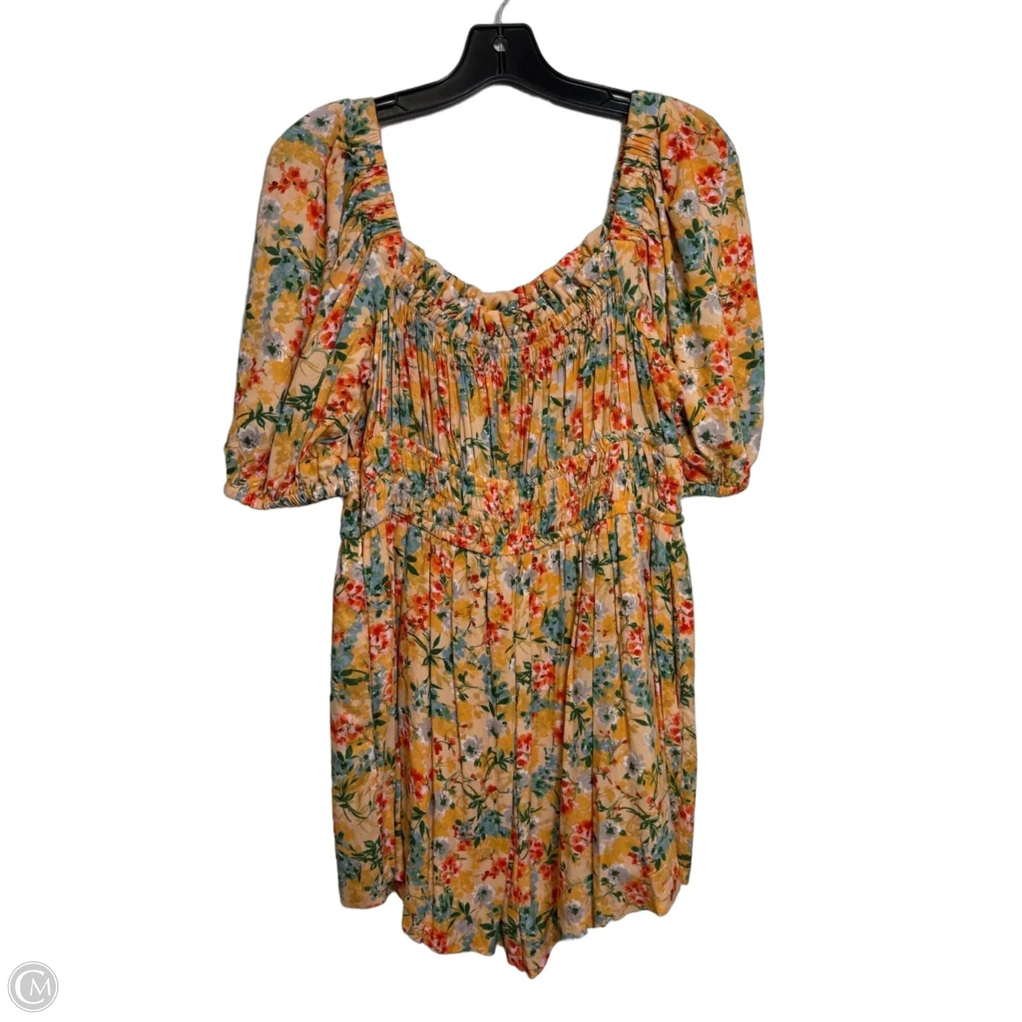 Romper By Heyson In Yellow, Size: L