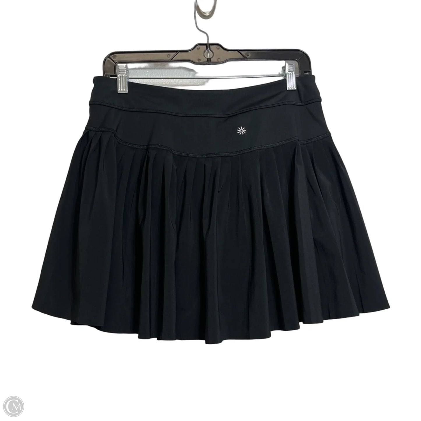 Athletic Skort By Athleta In Black, Size: M