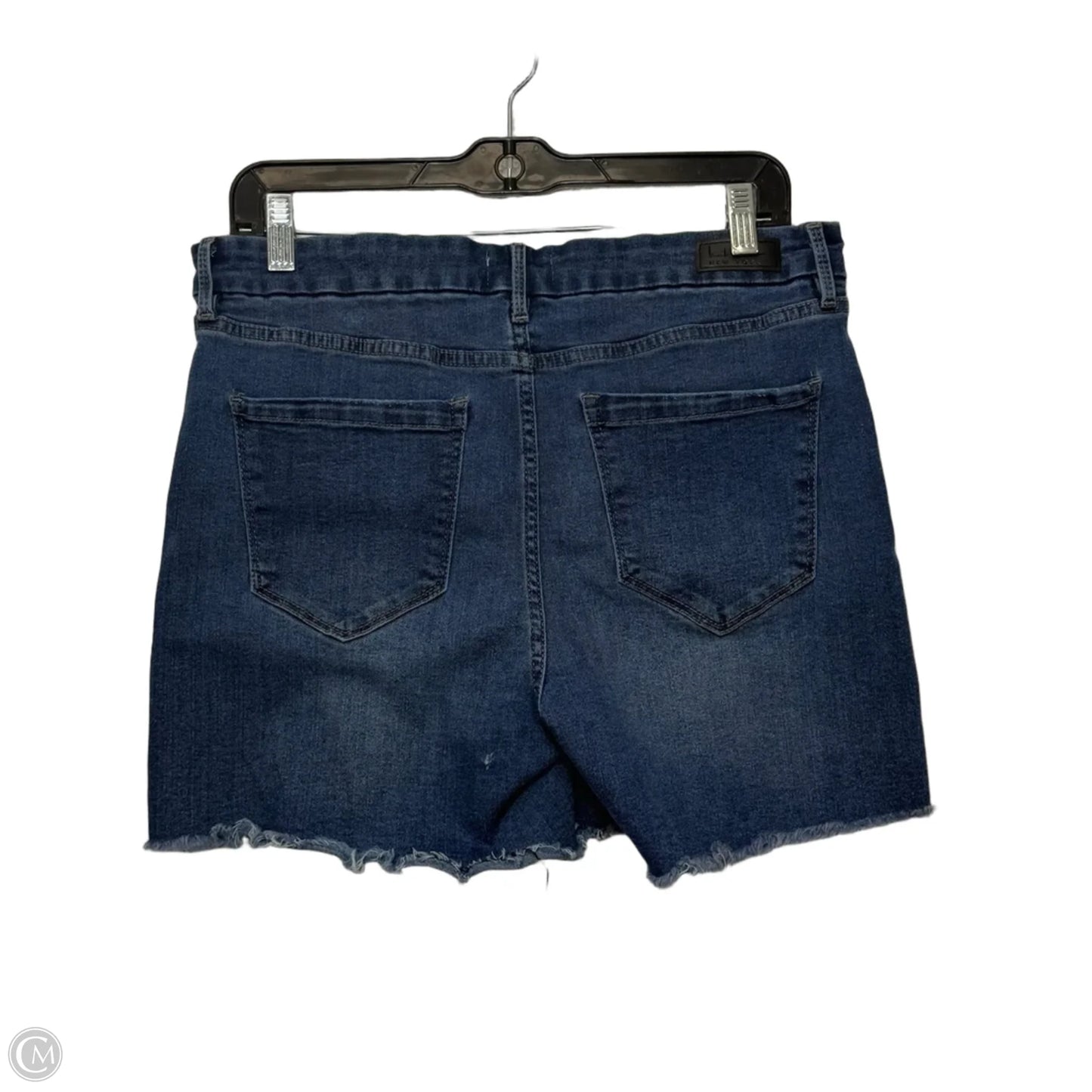 Shorts By Nicole Miller In Blue Denim, Size: 10