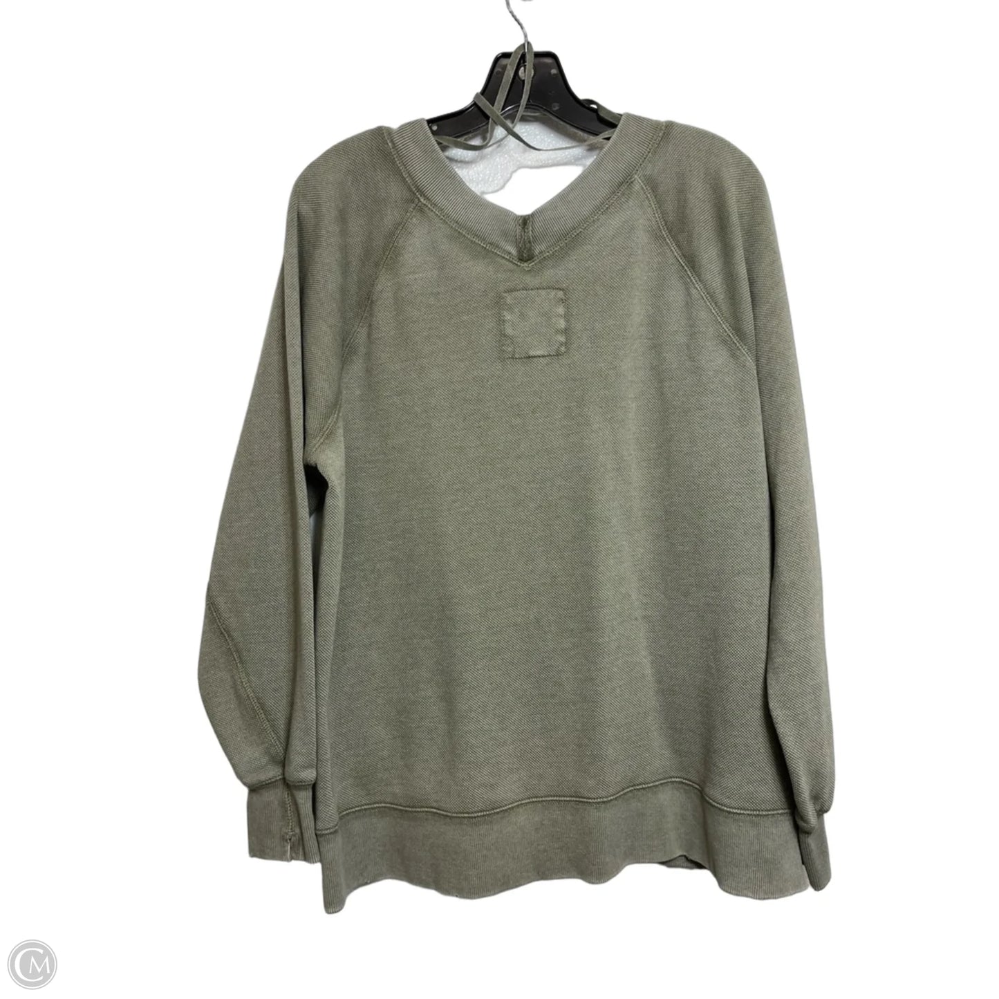 Top Long Sleeve By Aerie In Green, Size: Xs