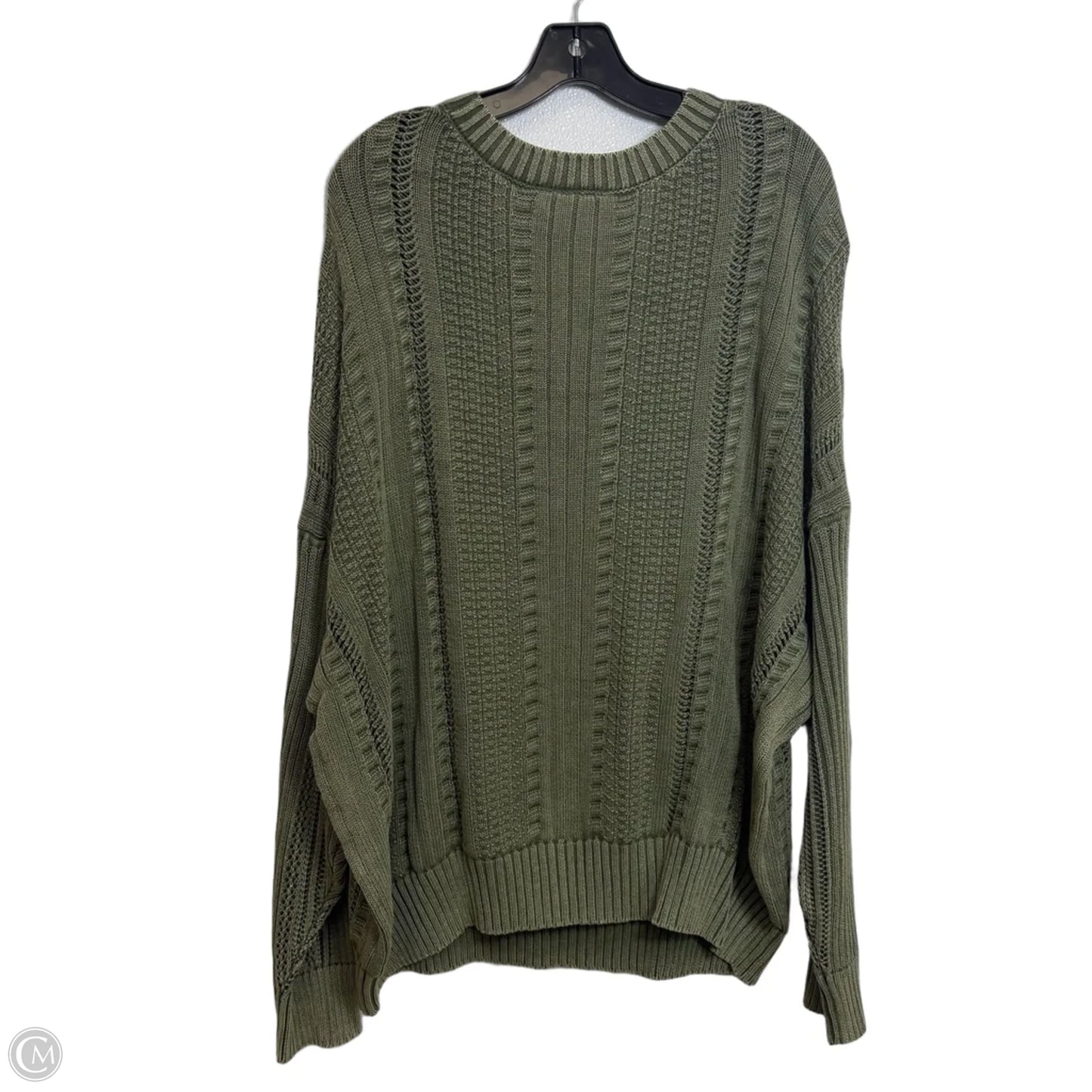 Sweater By Torrid In Green, Size: 4x