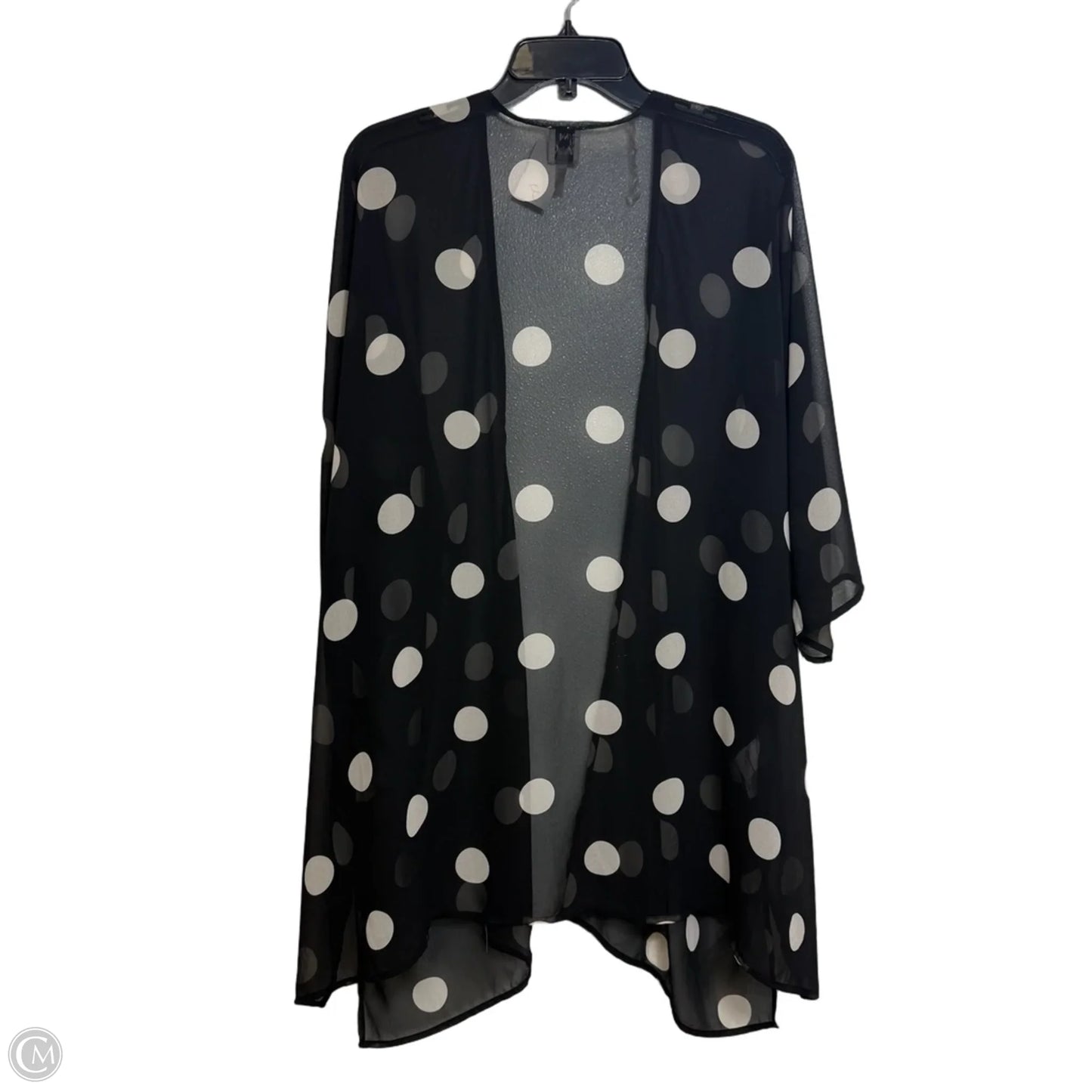 Kimono By Clothes Mentor In Polkadot Pattern, Size: Xxs