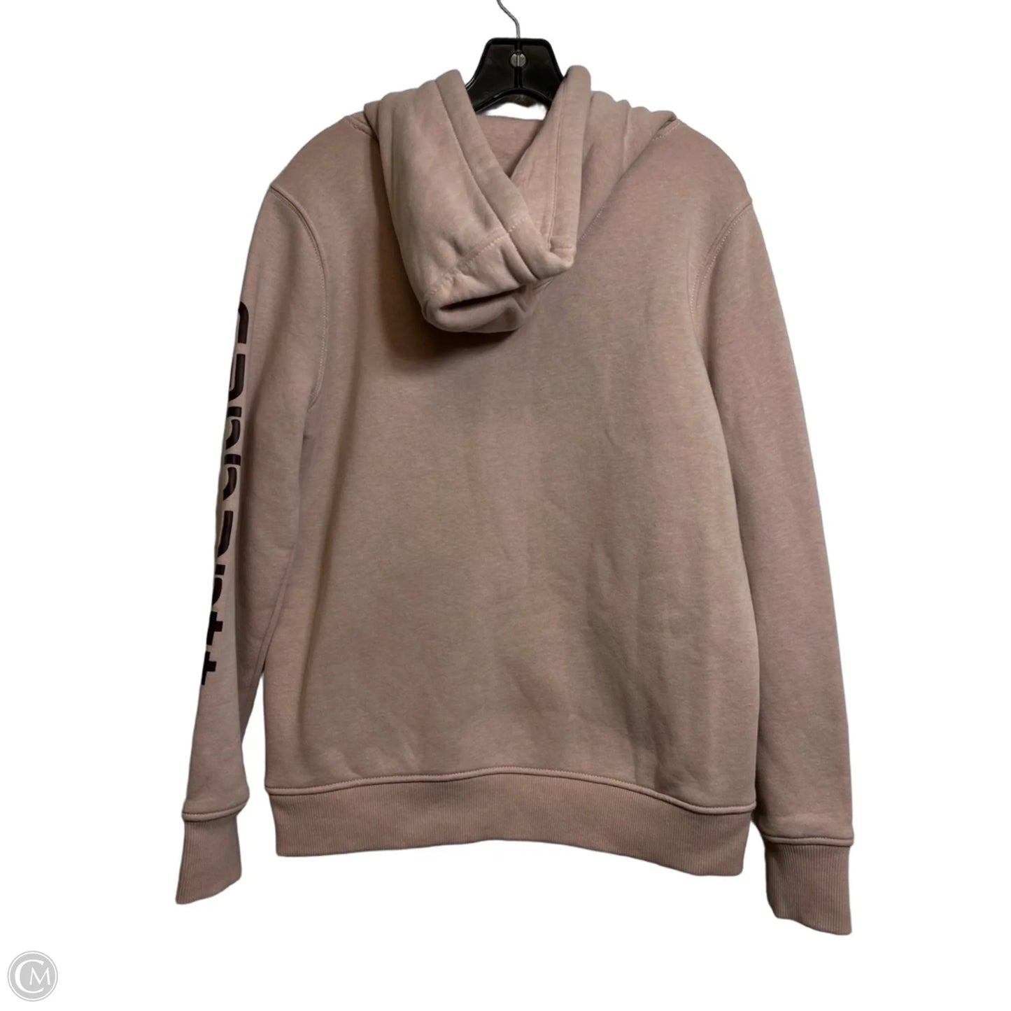 Sweatshirt Hoodie By Carhartt In Pink, Size: M