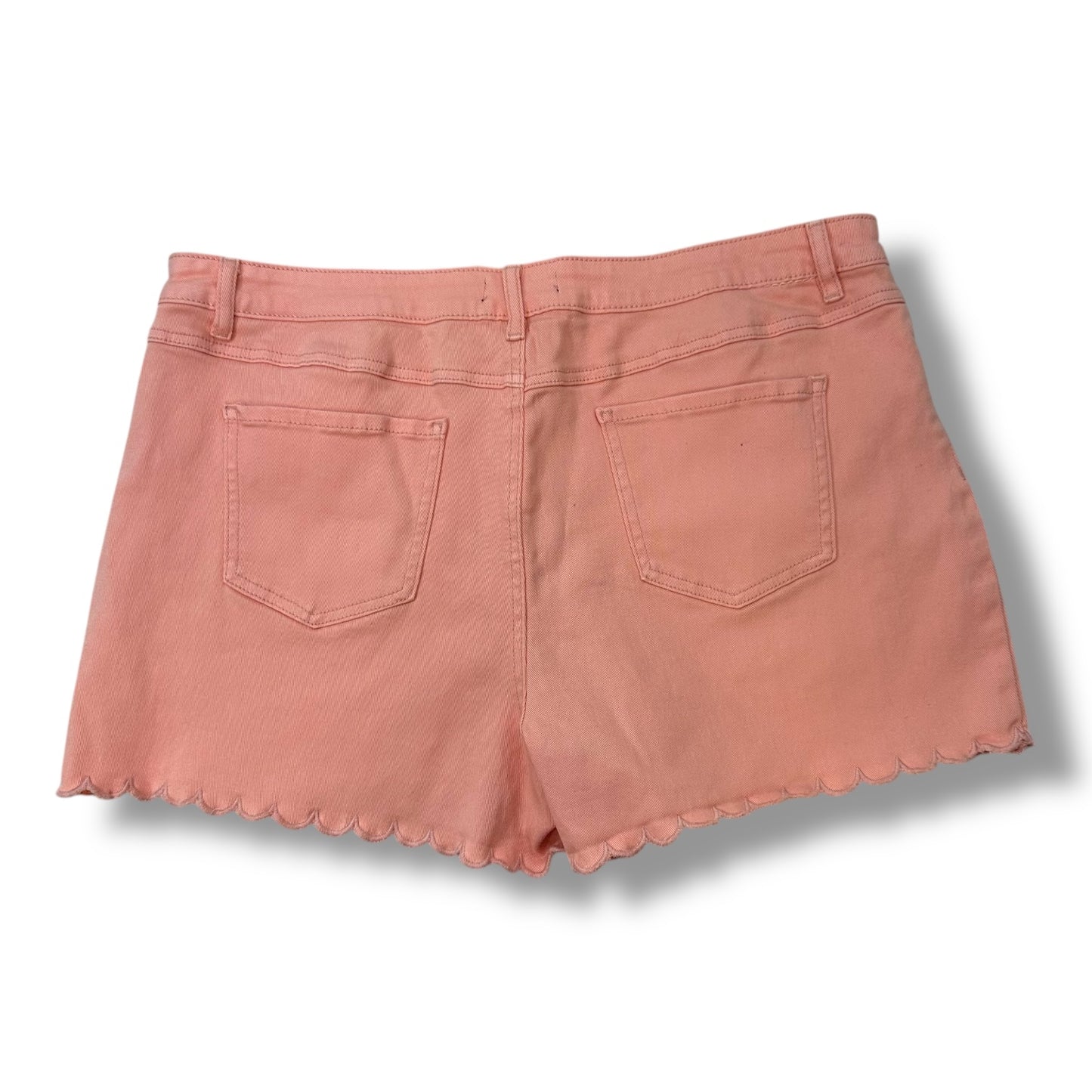 Shorts By Versona In Peach, Size: 18