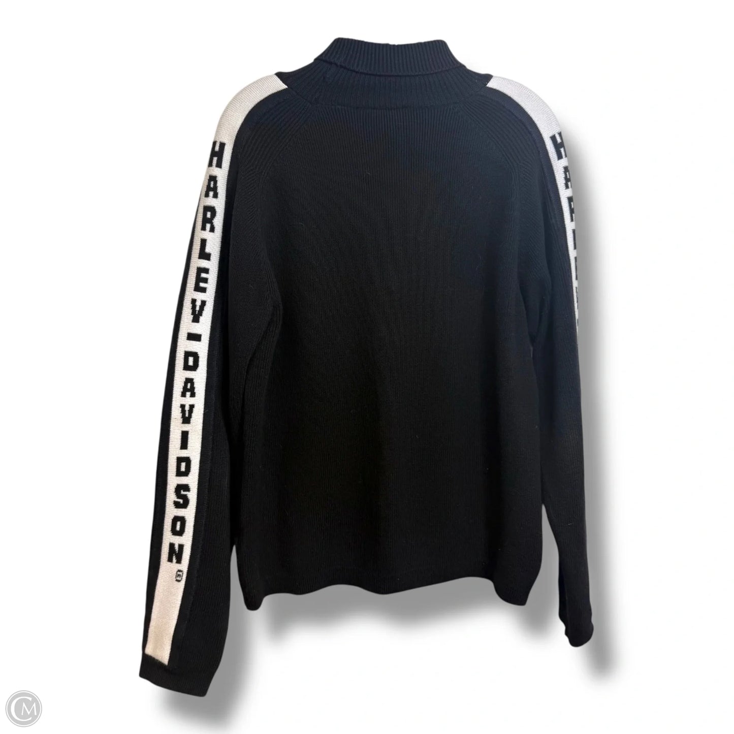 Sweater By Harley Davidson In Black, Size: Xl