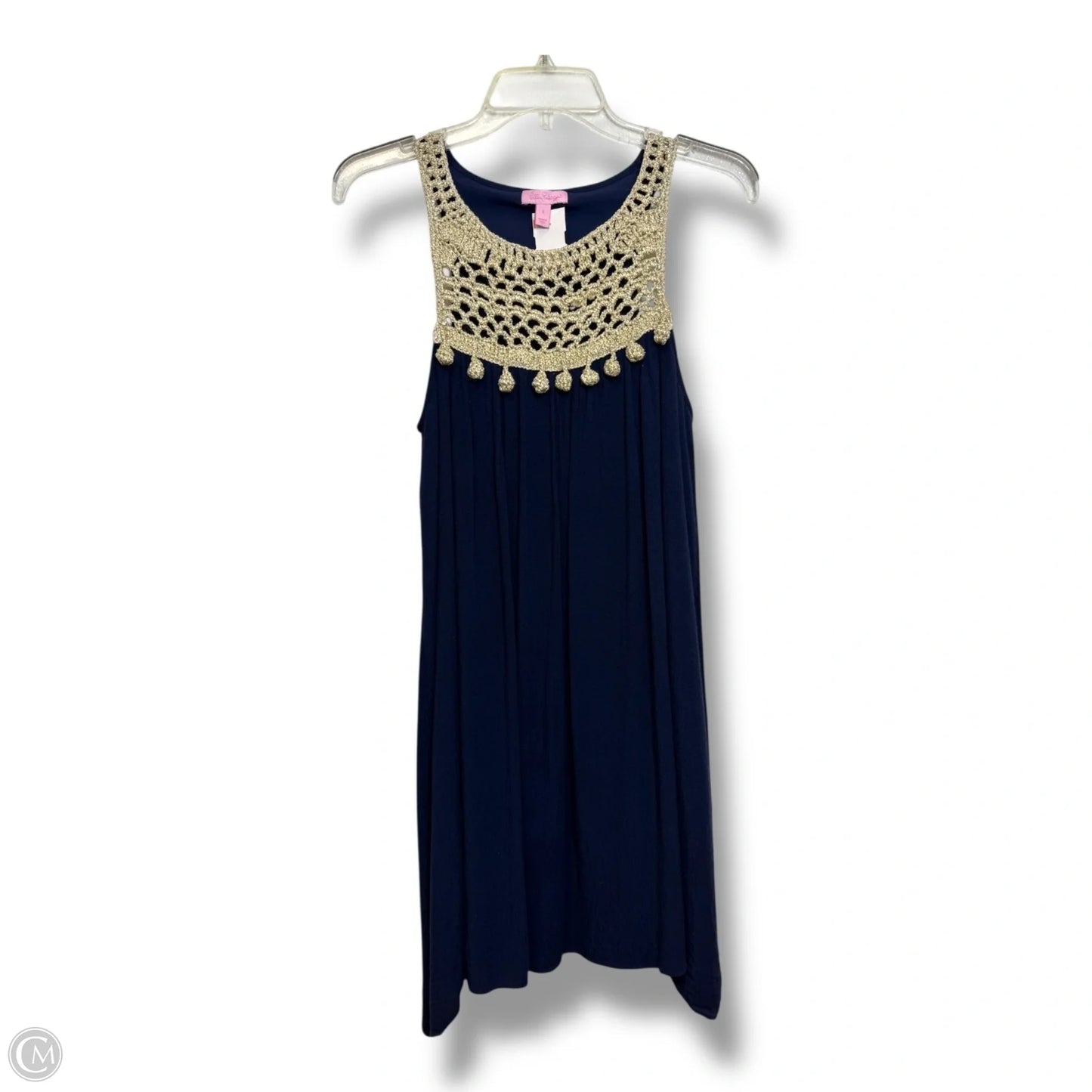 Dress Designer By Lilly Pulitzer In Navy, Size: S