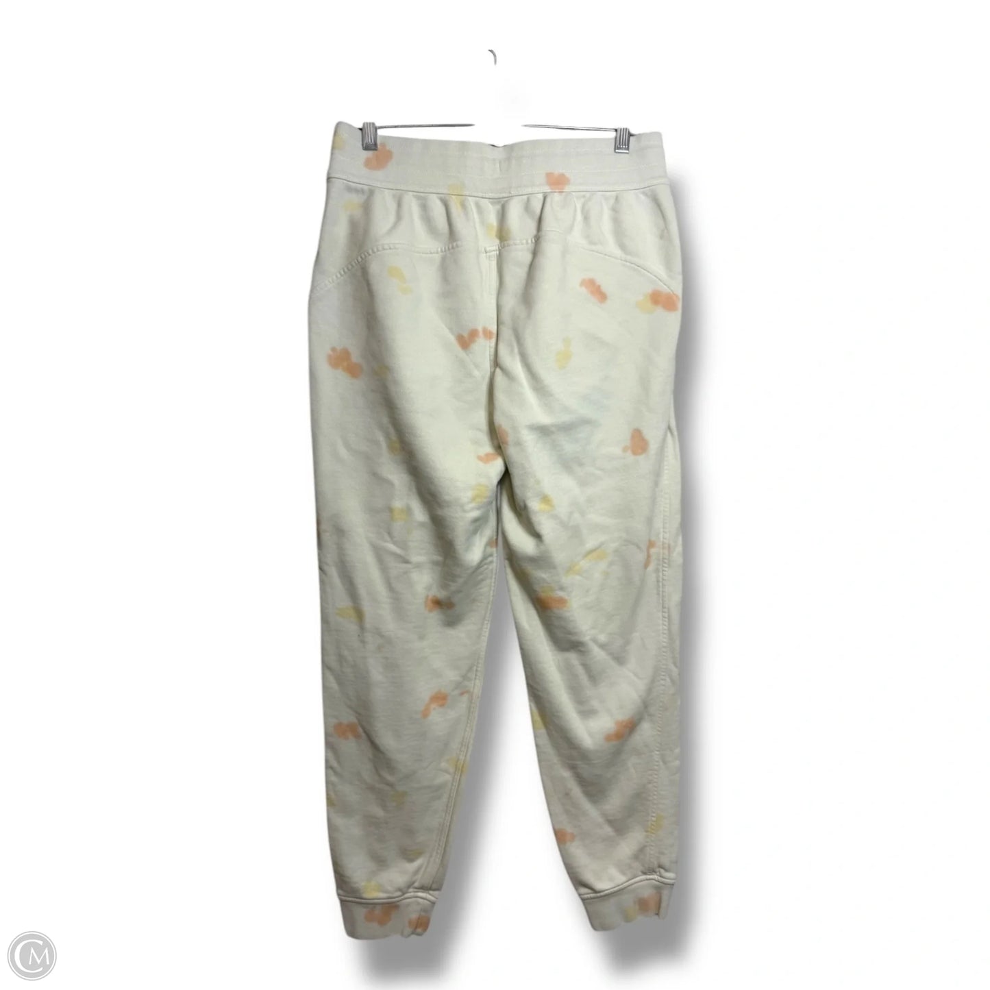 Athletic Pants By Lululemon In Cream, Size: 8