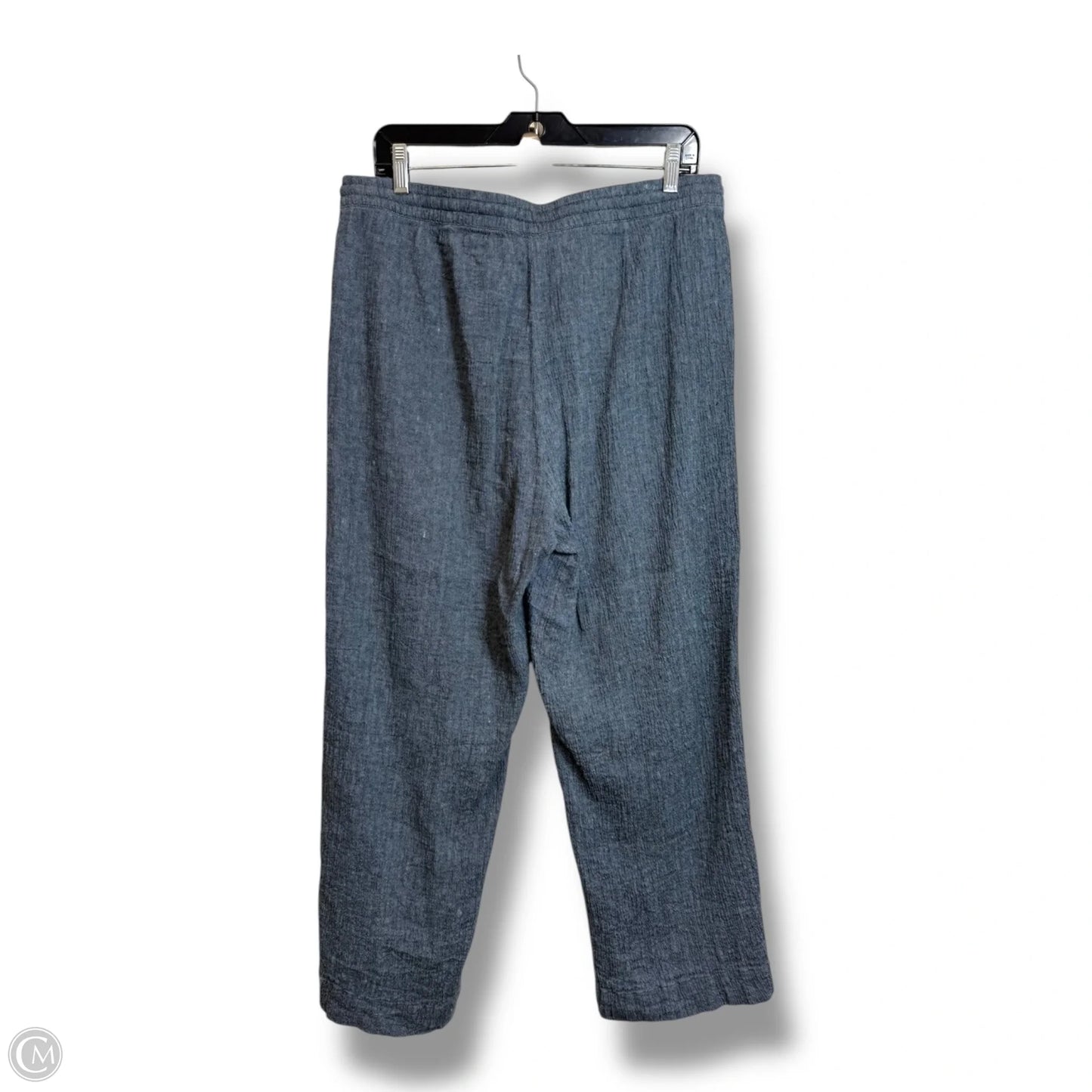 Pants Linen By Pure Jill In Blue, Size: M