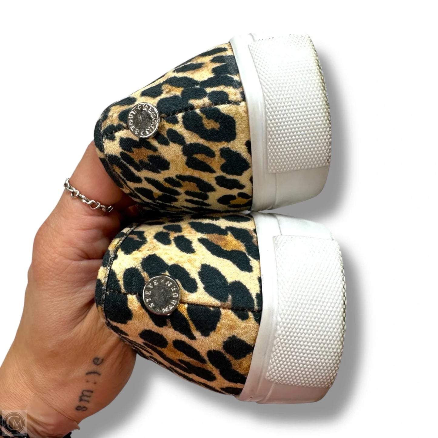 Shoes Sneakers By Steve Madden In Animal Print, Size: 8.5