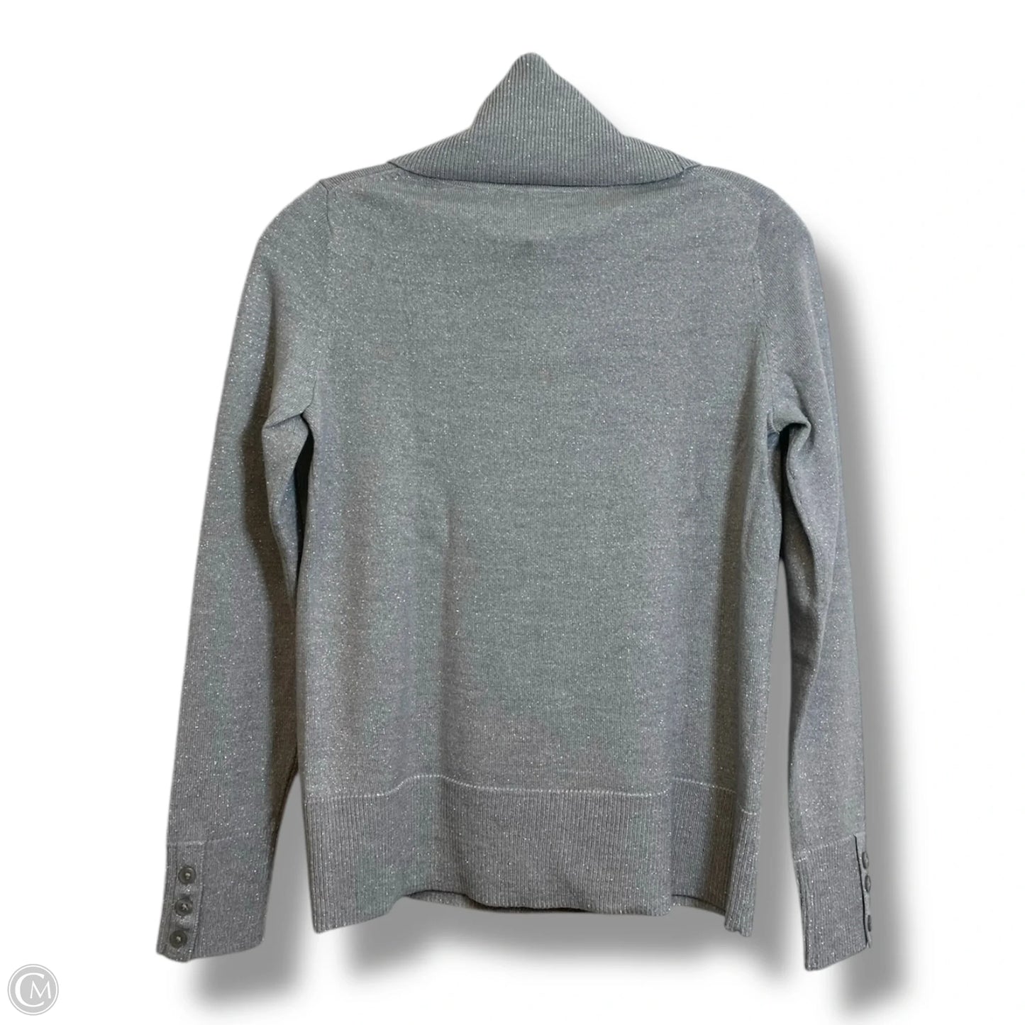 Sweater By Talbots In Silver, Size: Xs