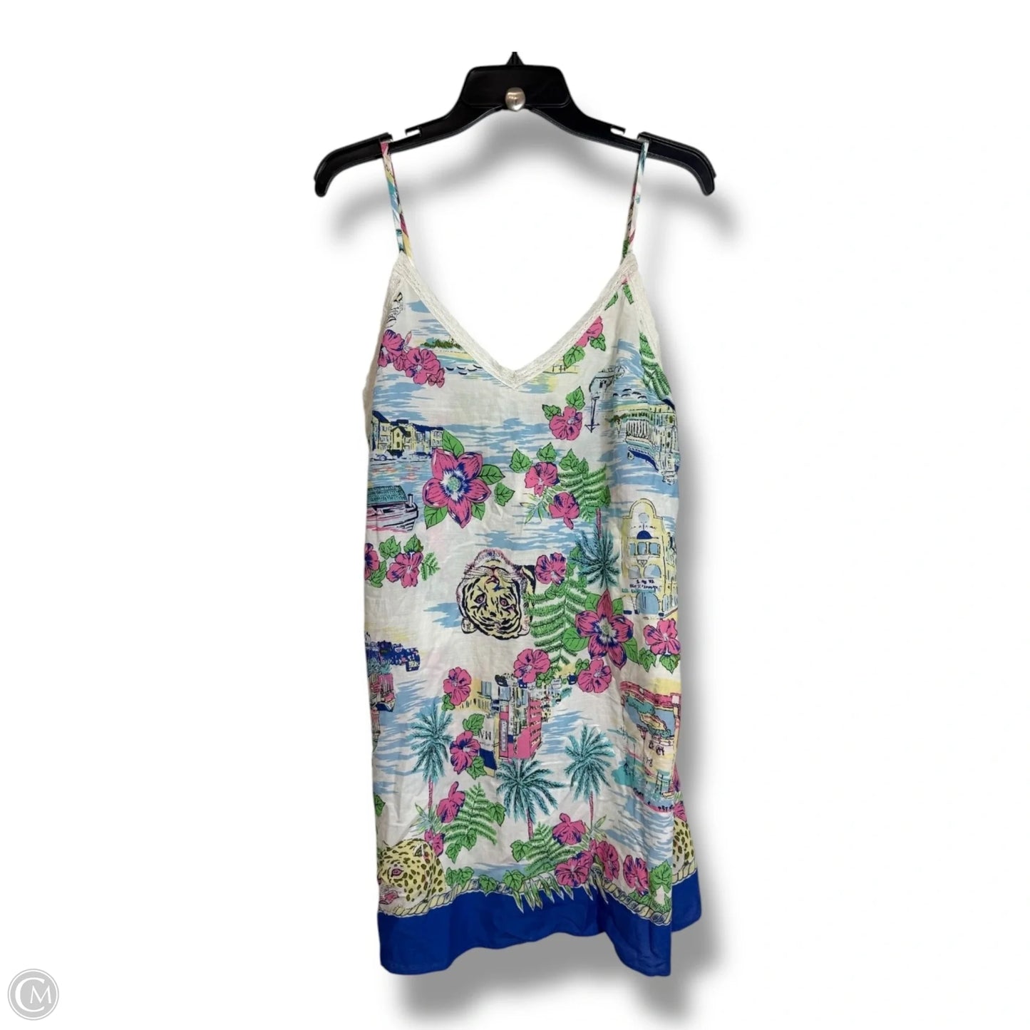 Swimwear Cover-up By Gap In Tropical Print, Size: M