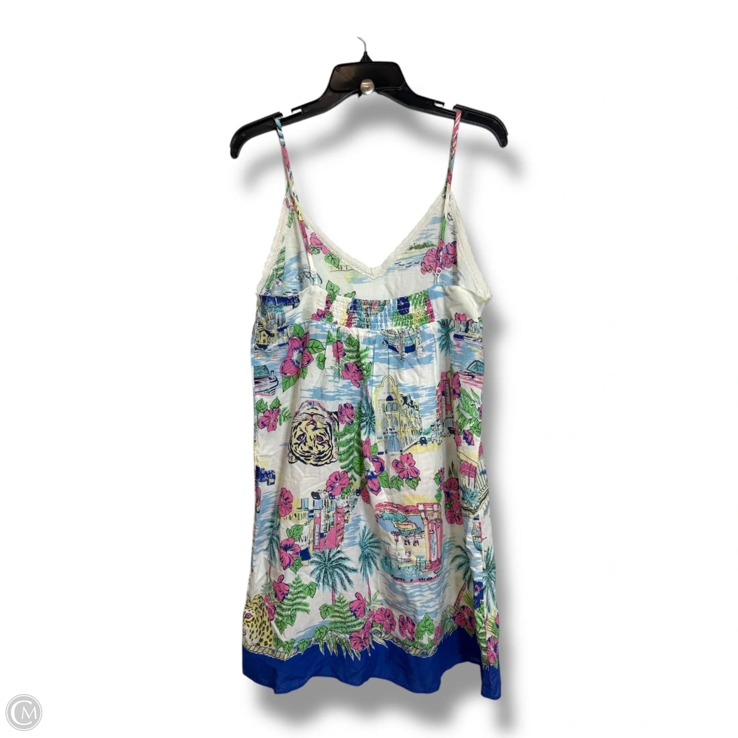 Swimwear Cover-up By Gap In Tropical Print, Size: M