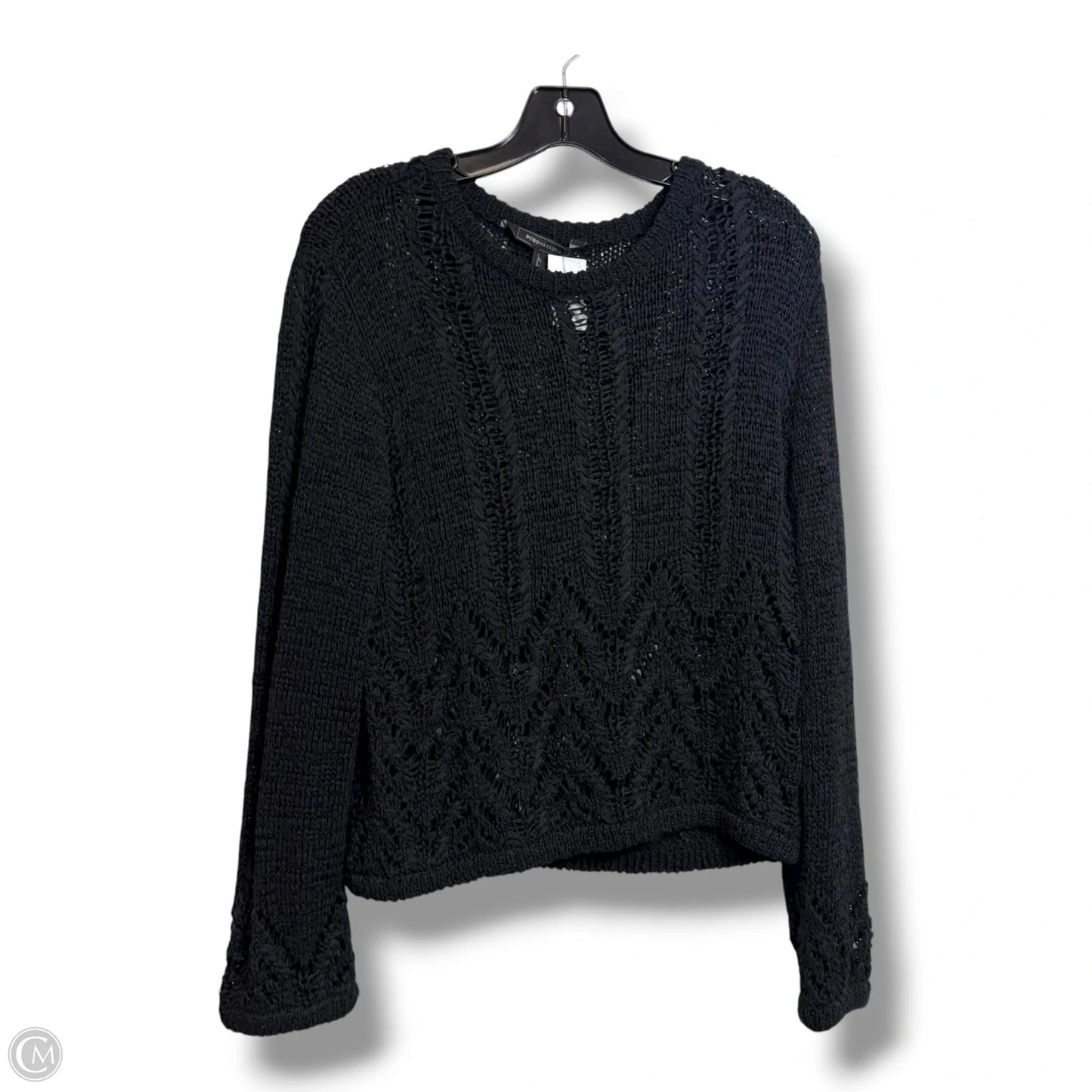 Sweater By Bcbgmaxazria In Black, Size: M