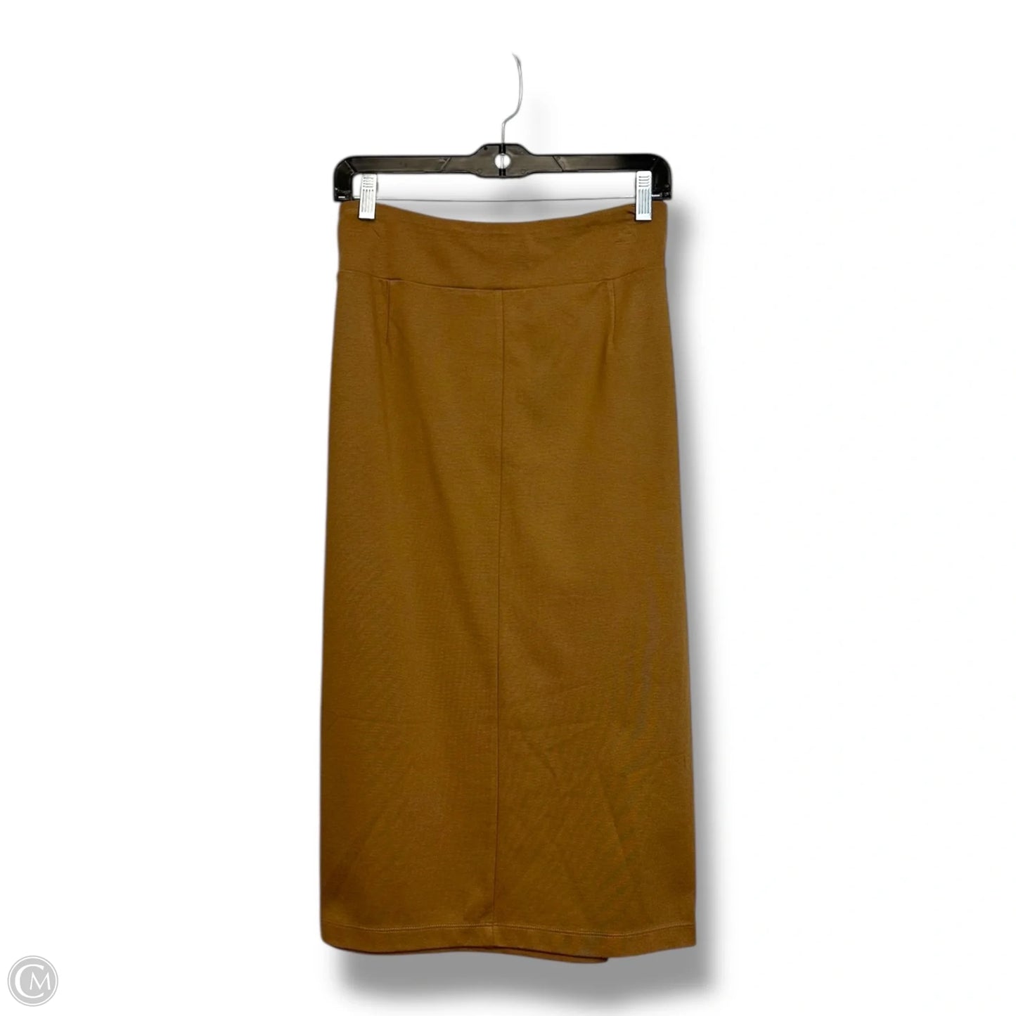 Skirt Midi By Nine West In Tan, Size: Xxl