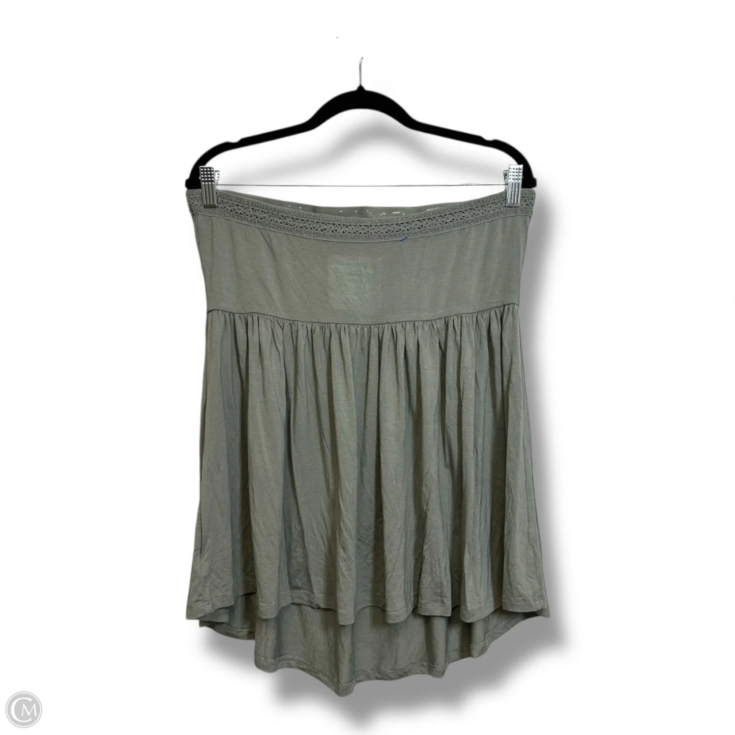 Strapless Tank Top By Torrid In Grey, Size: 1x