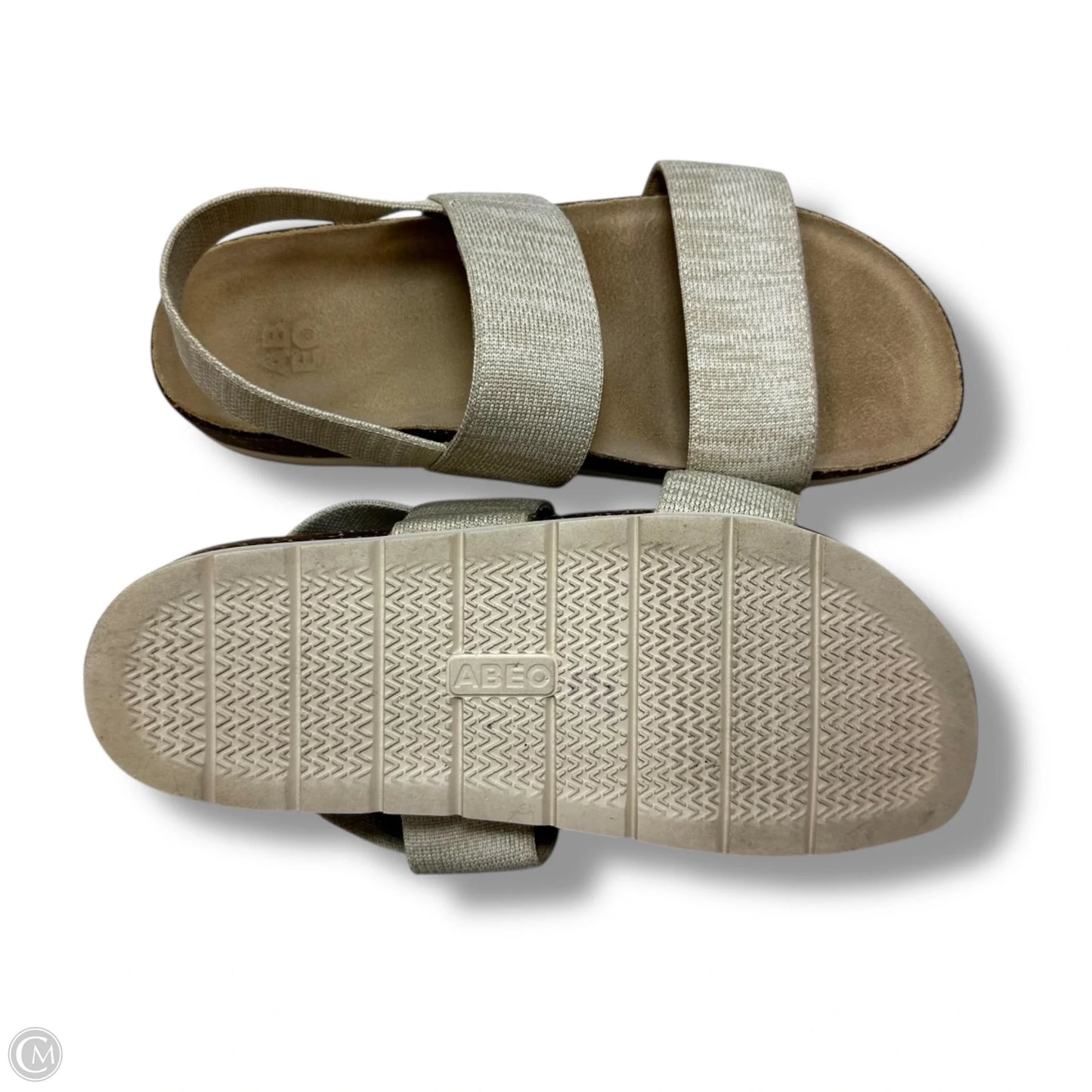 Sandals Flats By Abeo In Tan, Size: 8.5