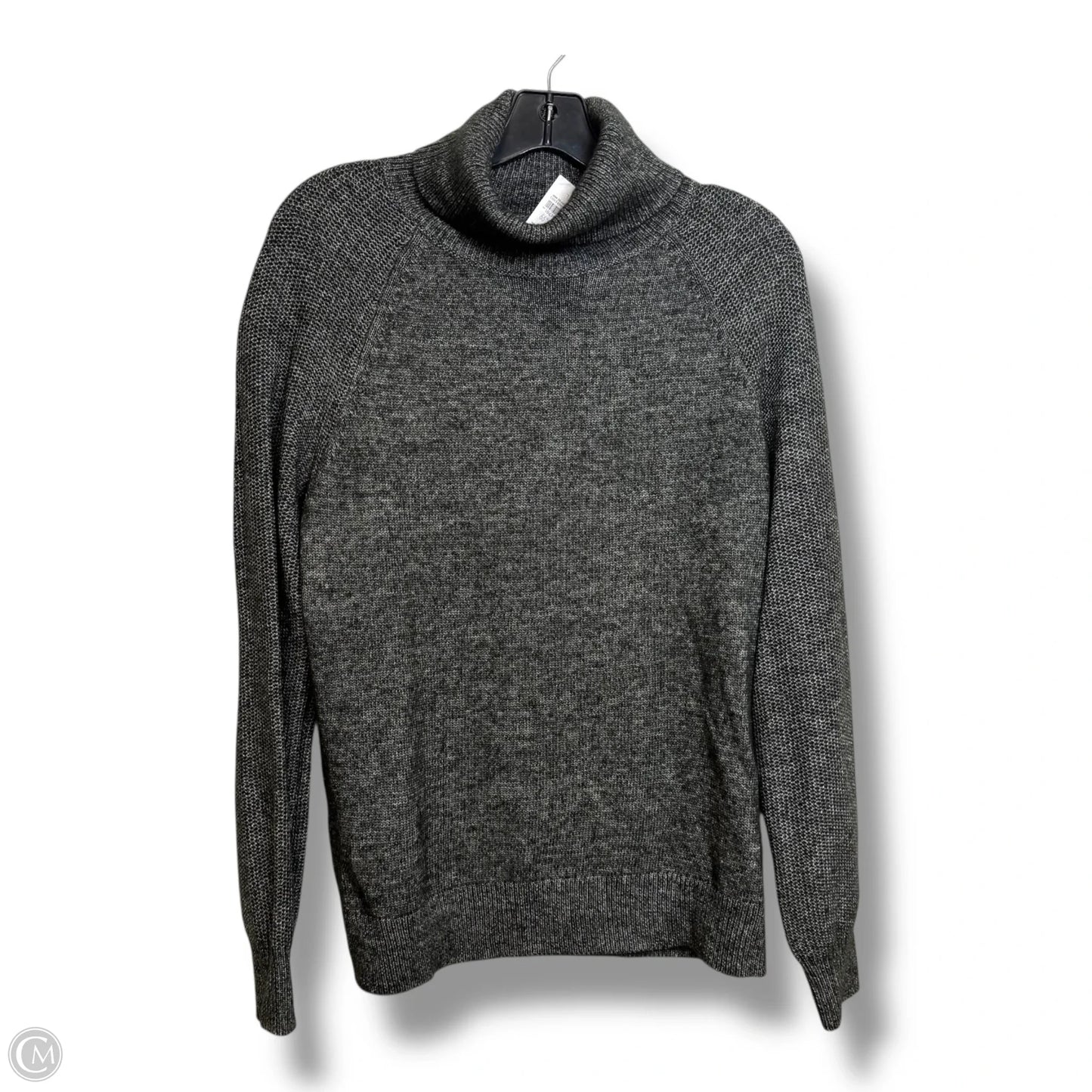 Sweater By Loft In Grey, Size: L