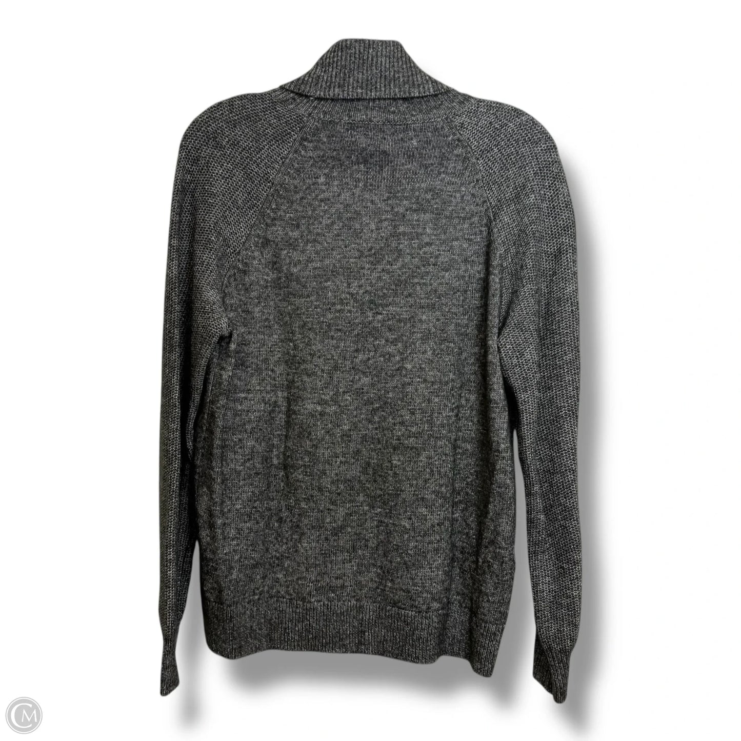 Sweater By Loft In Grey, Size: L