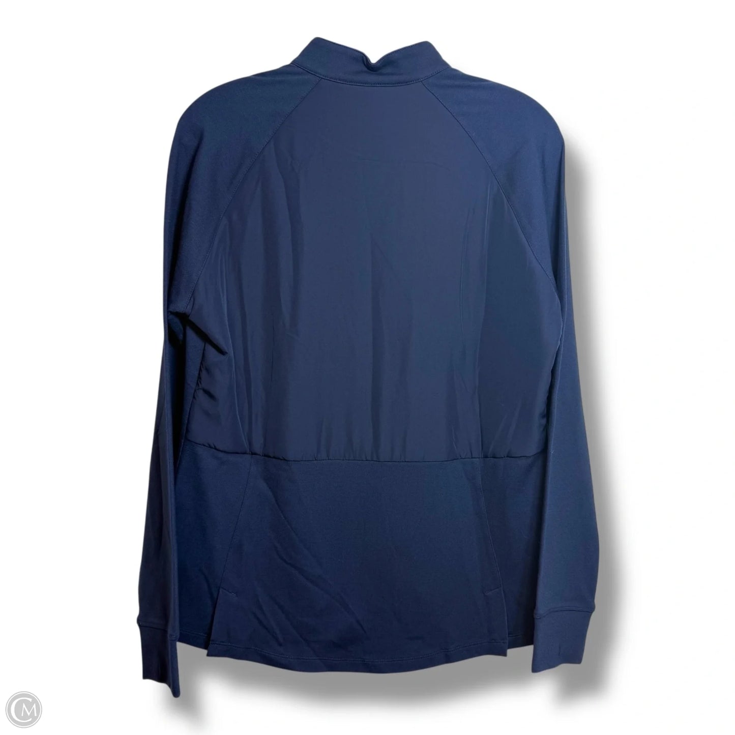 Athletic Jacket By Clothes Mentor In Navy, Size: M