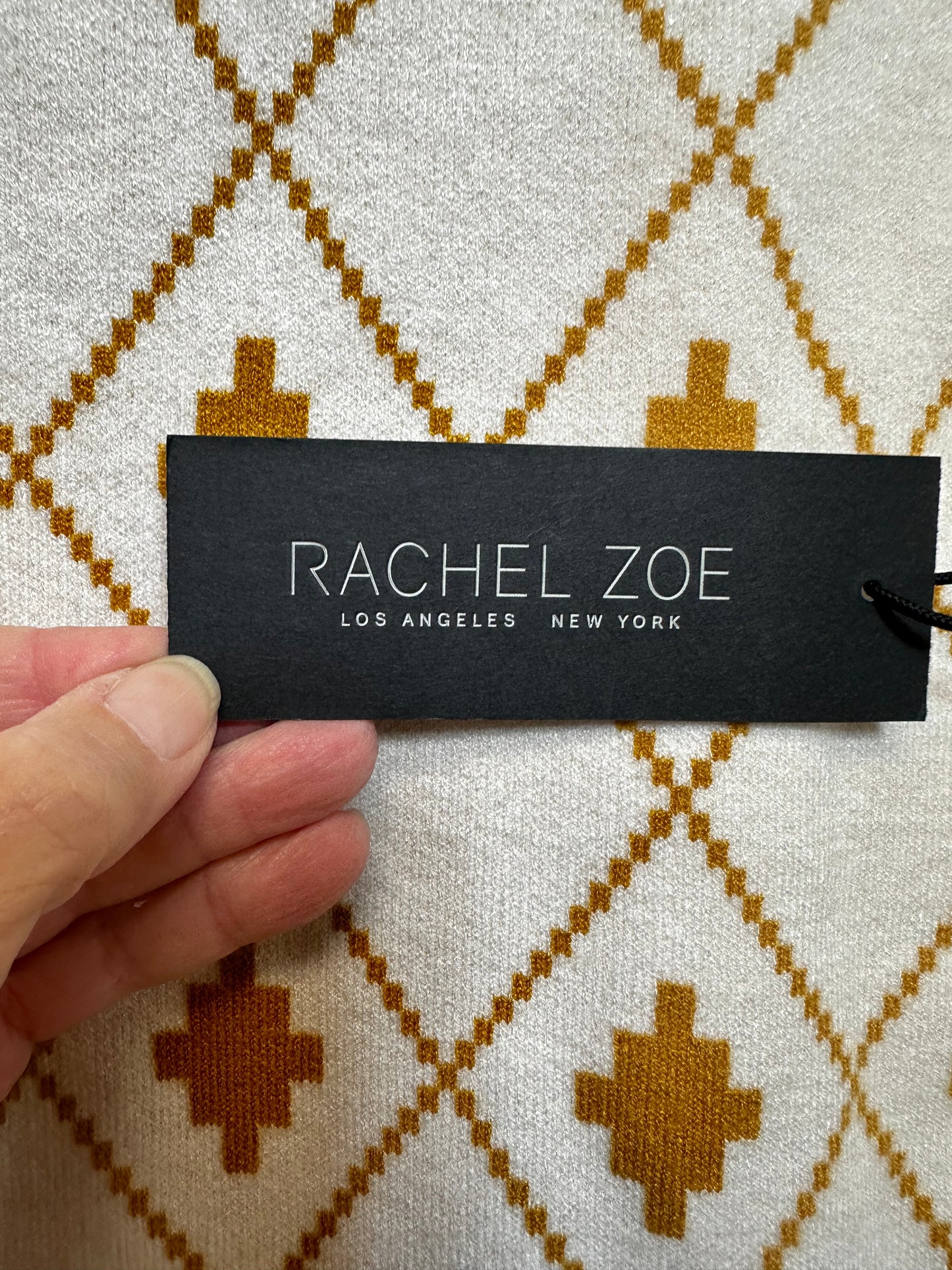 Sweater By Rachel Zoe In Print, Size: Xs