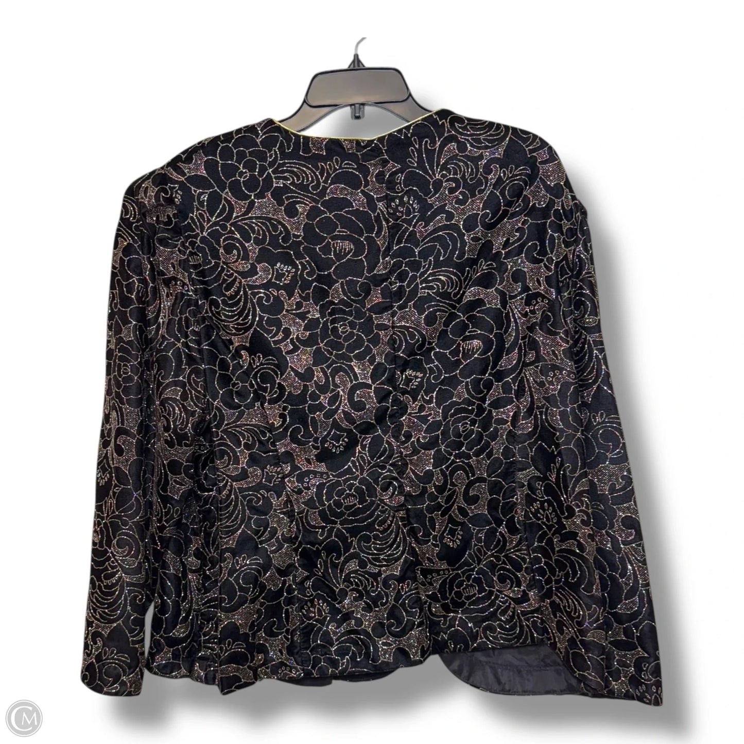 Blazer By Clothes Mentor In Black, Size: S