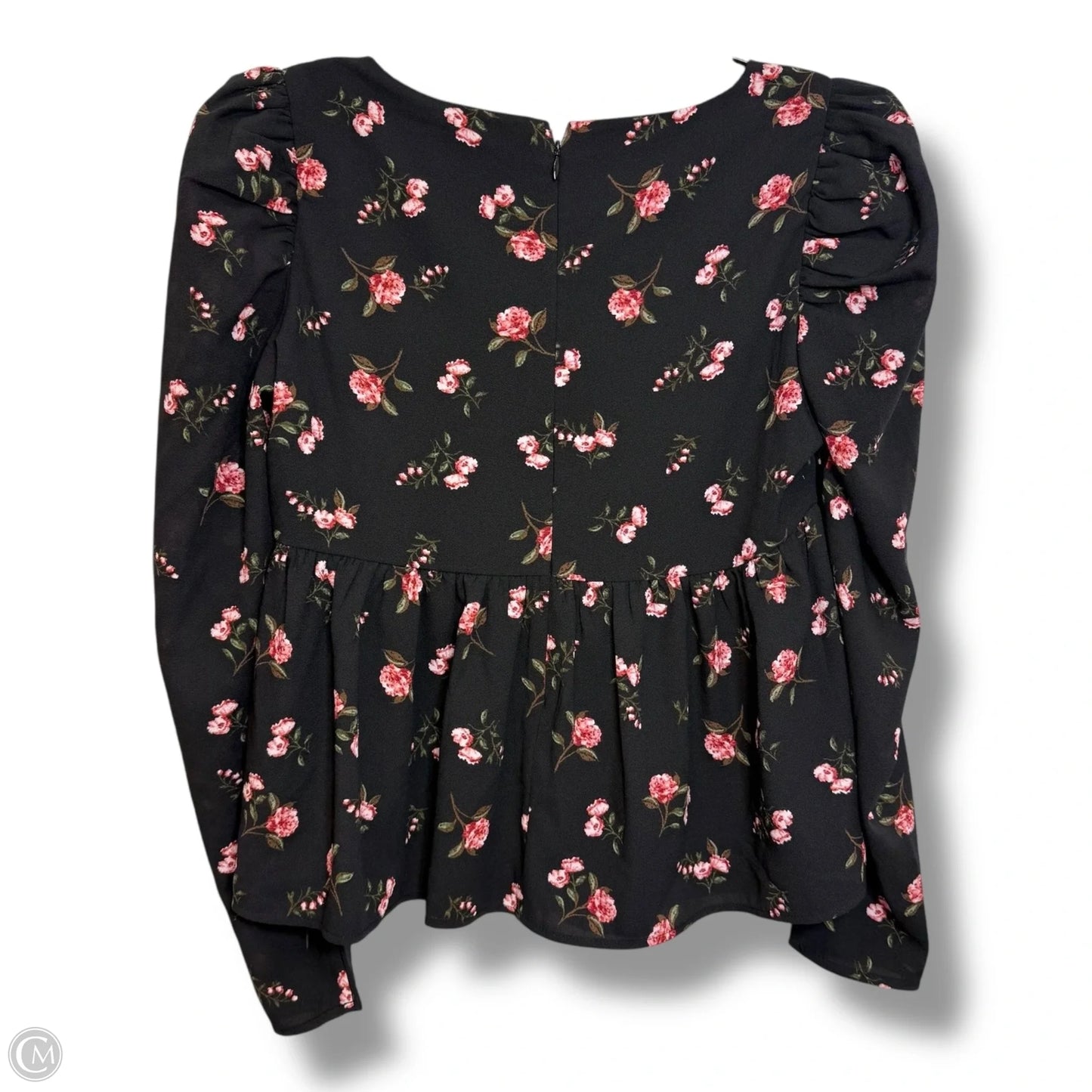 Top Long Sleeve By 1.state In Black, Size: 2
