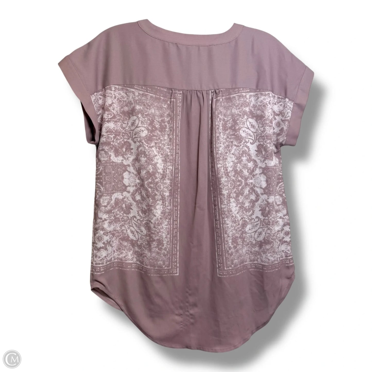 Top Sleeveless By Simply Vera In Purple, Size: Xs