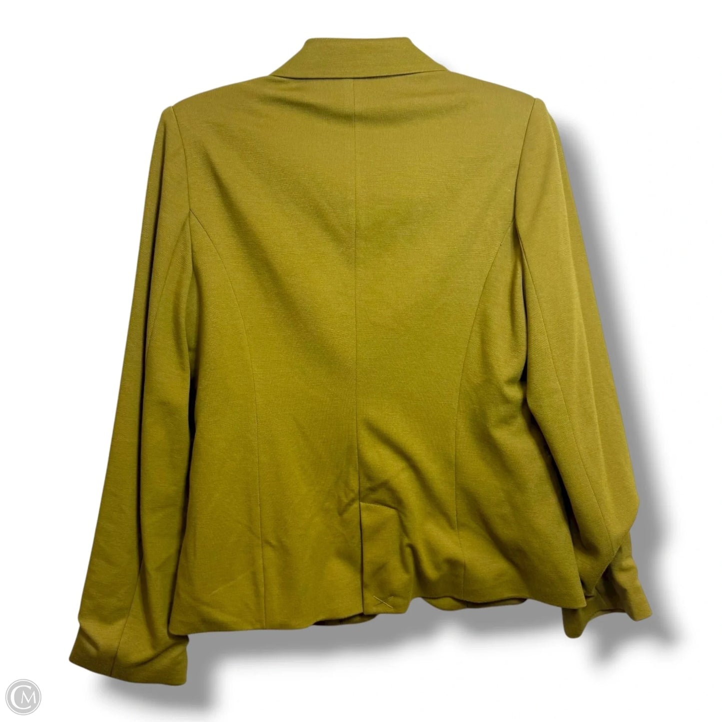 Blazer By Clothes Mentor In Yellow, Size: Mp