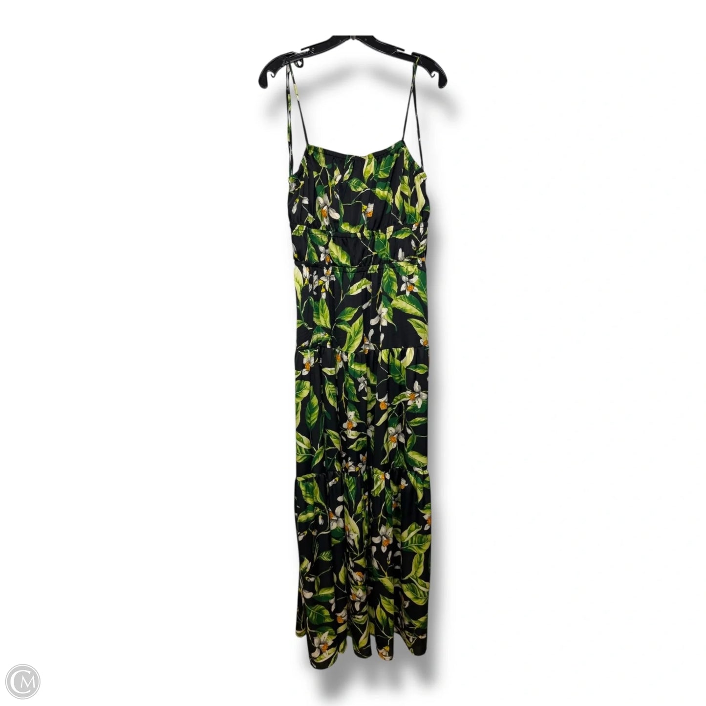 Dress Casual Maxi By Express In Tropical Print, Size: M