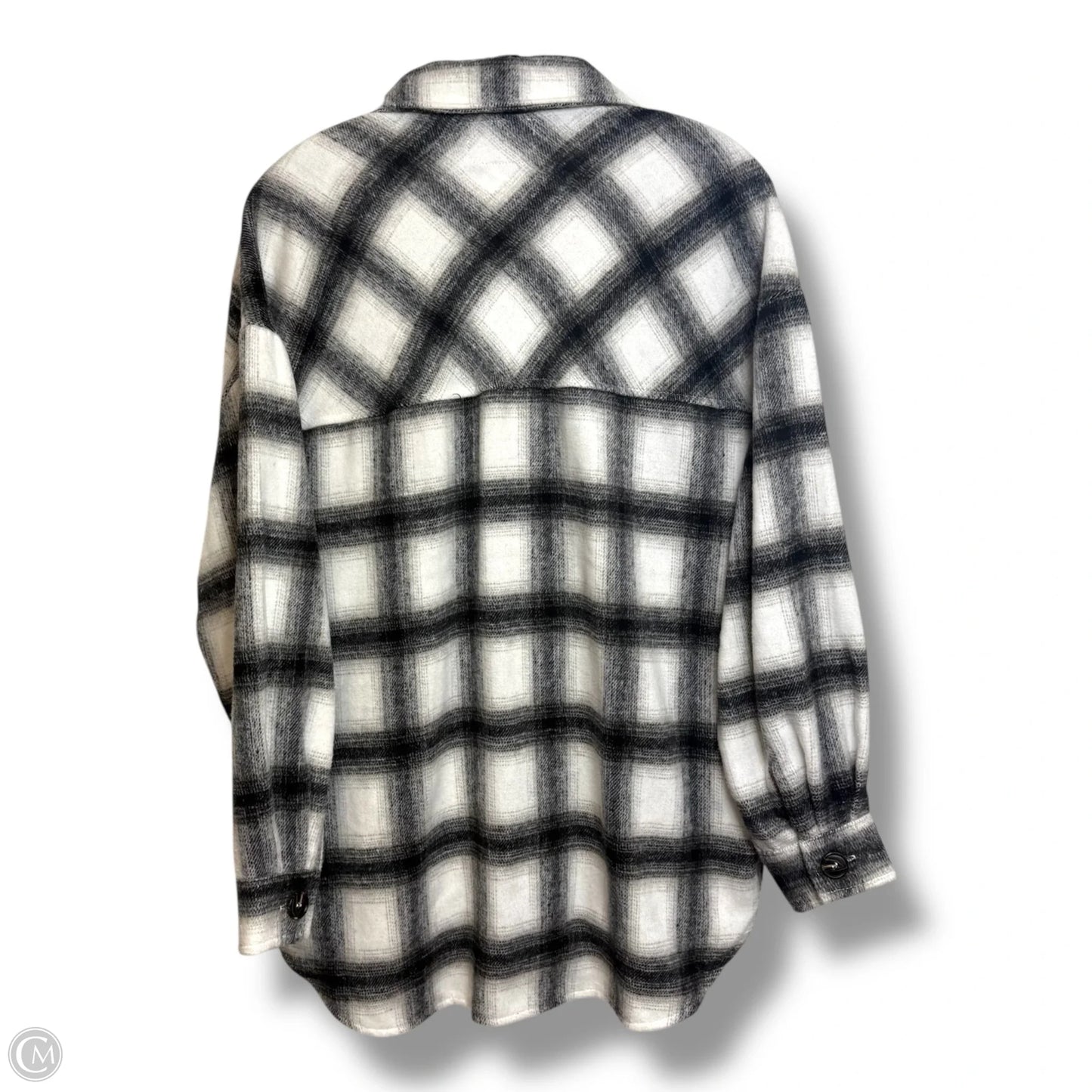 Jacket Shirt By Timing In Multi-colored, Size: S