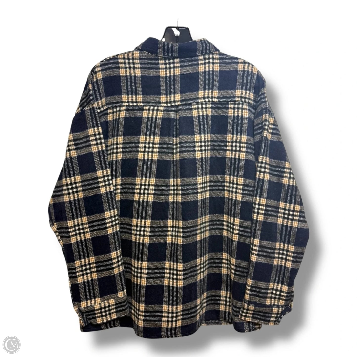 Jacket Shirt By Timing In Multi-colored, Size: S