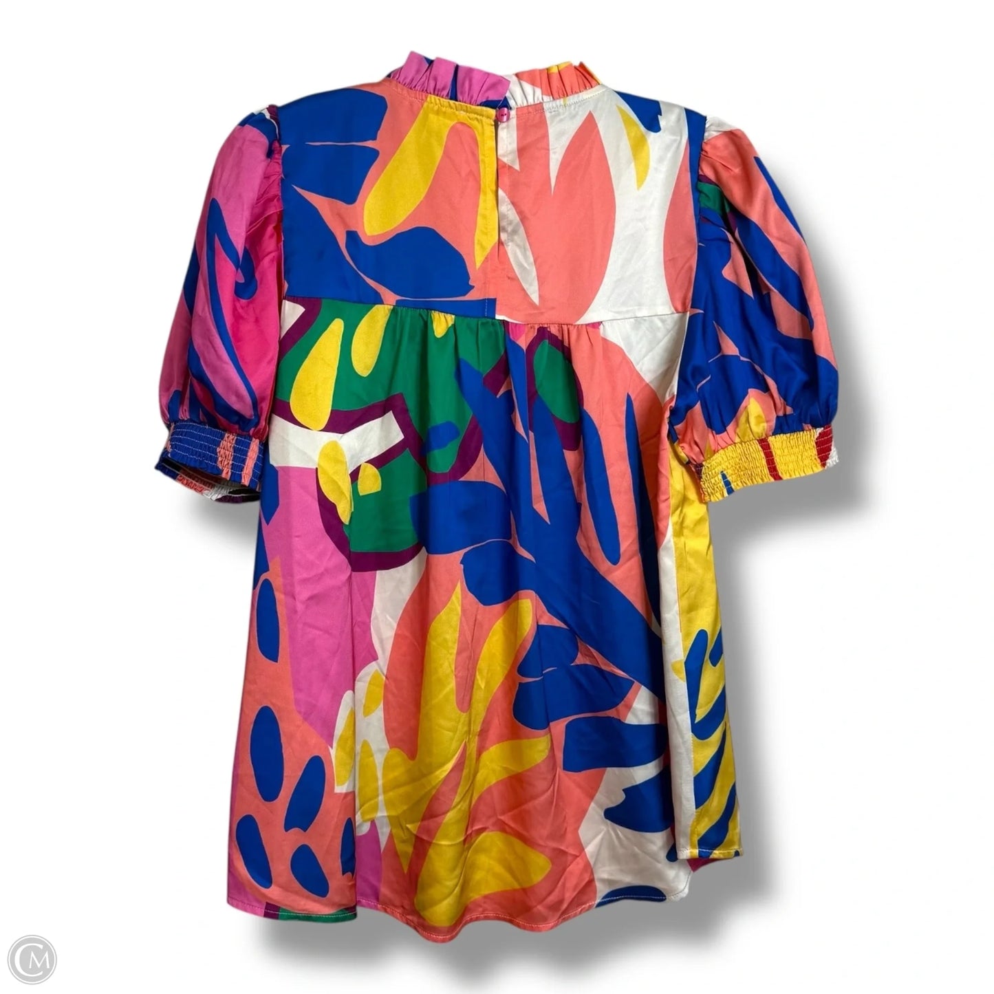 Top Short Sleeve By Jodifl In Multi-colored, Size: S