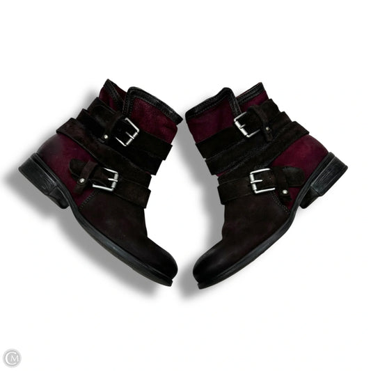 Boots Ankle Flats By Miz Mooz In Brown, Size: 7