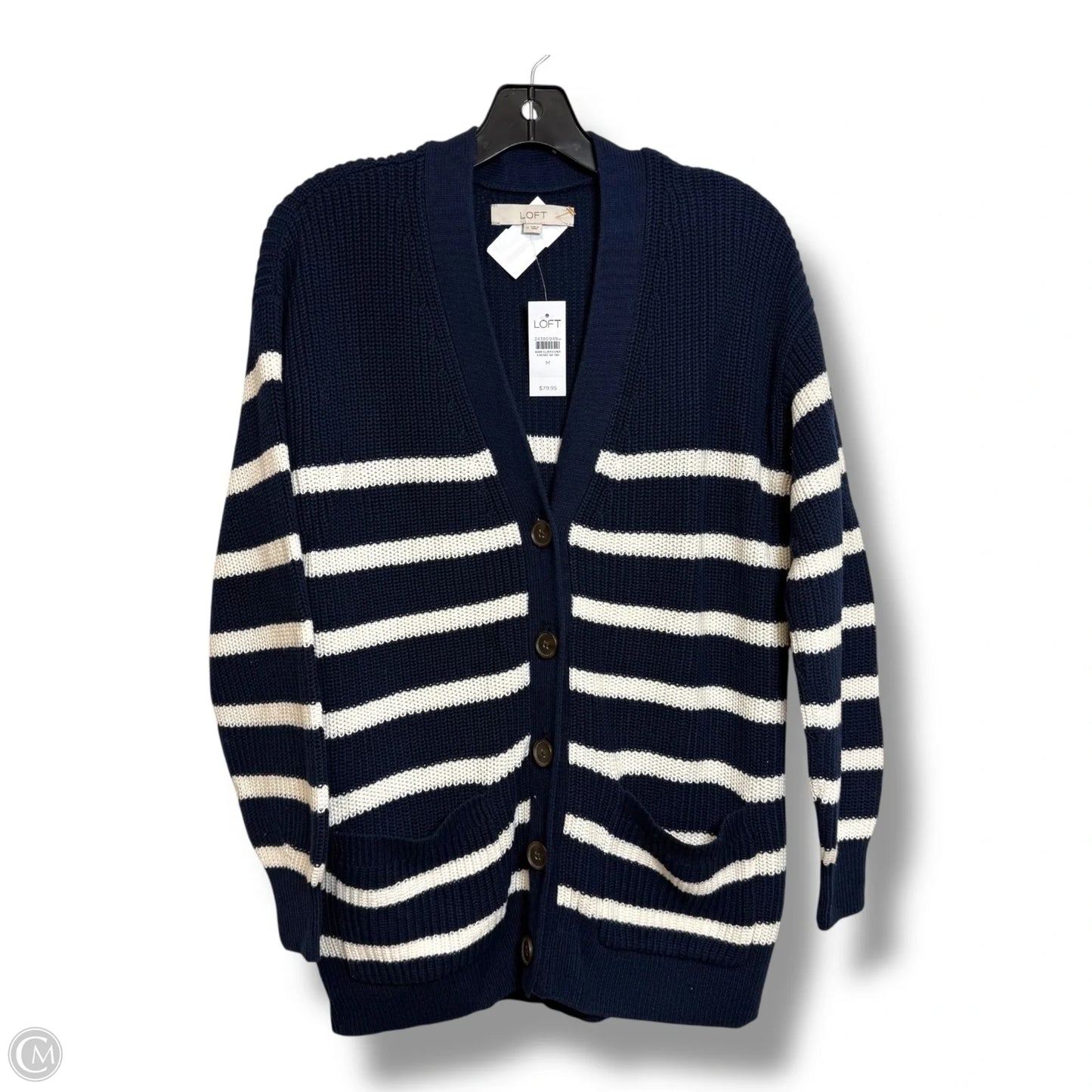 Cardigan By Loft In Navy, Size: M