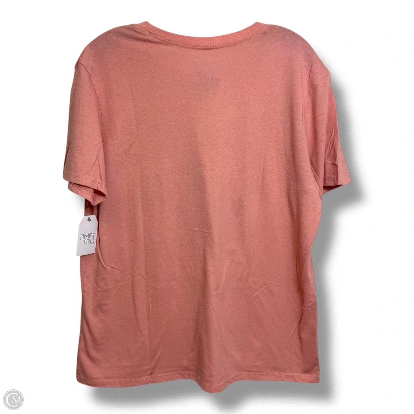 Top Short Sleeve By Clothes Mentor In Pink, Size: M