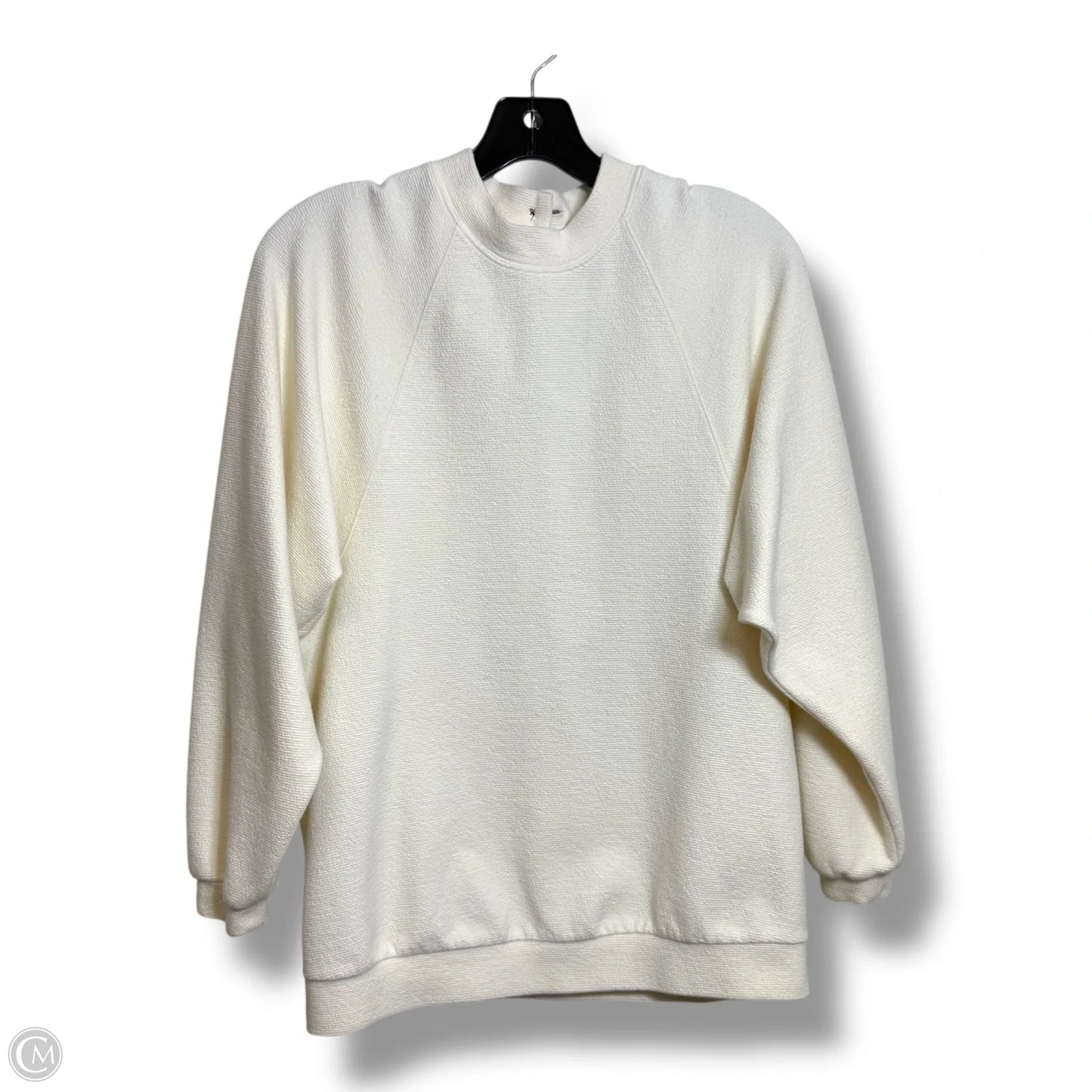 Top Long Sleeve By Madewell In Cream, Size: Xs