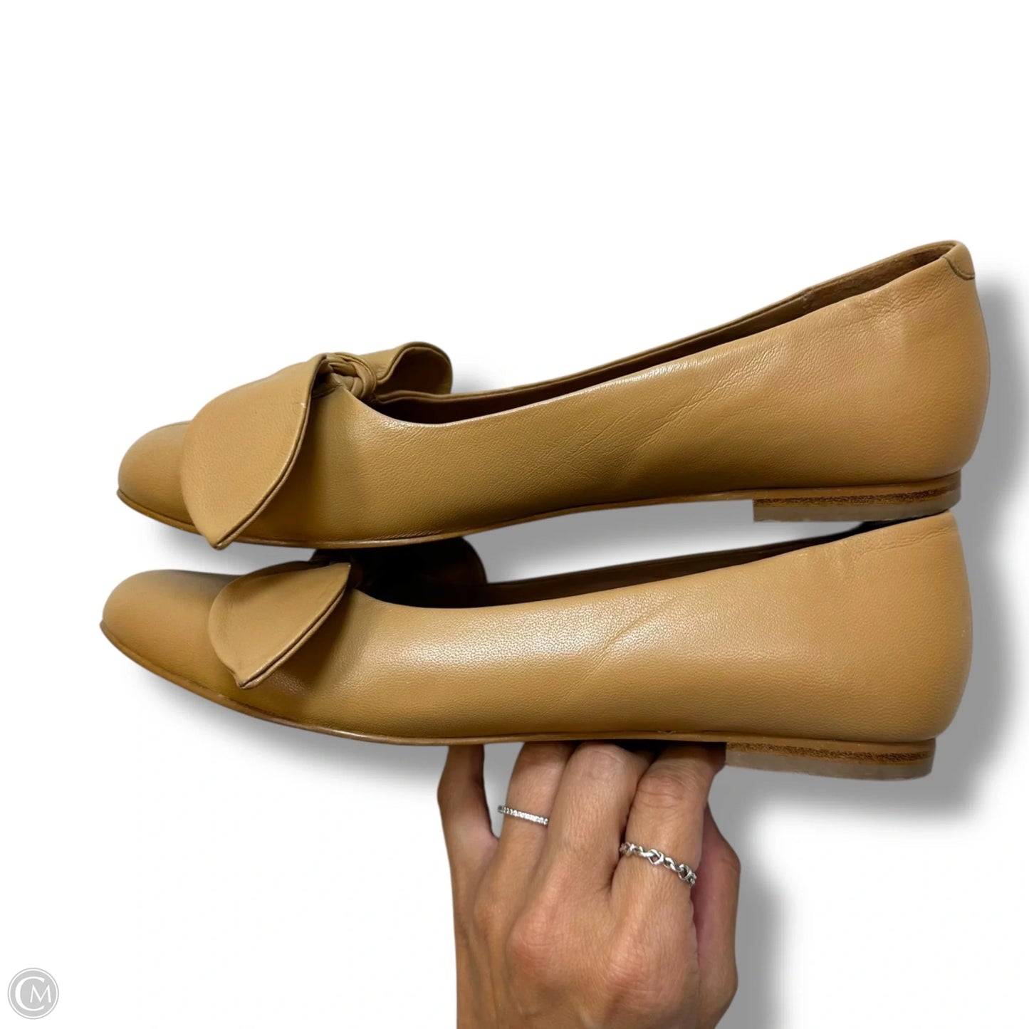 Shoes Flats By Anthropologie In Tan, Size: 7.5