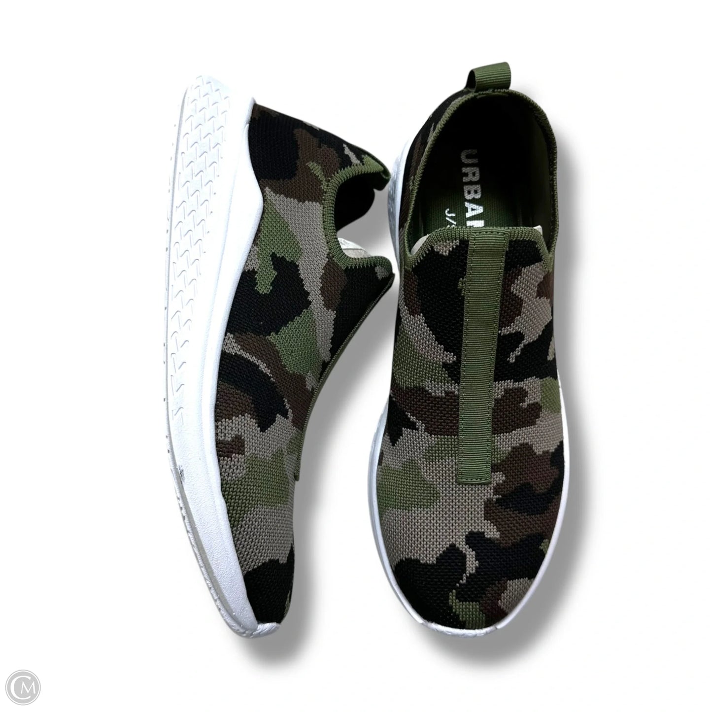 Shoes Sneakers By J Slides In Camouflage Print, Size: 8.5