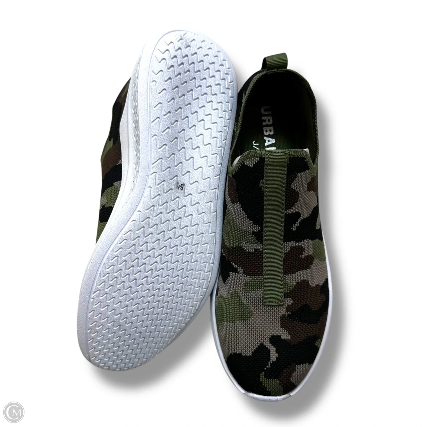 Shoes Sneakers By J Slides In Camouflage Print, Size: 8.5