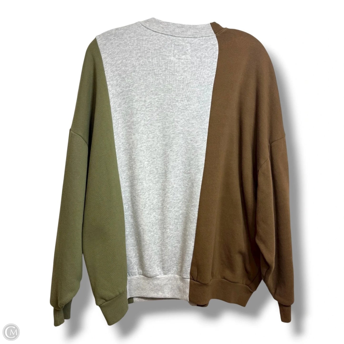 Sweatshirt Crewneck By Clothes Mentor In Multi-colored, Size: S