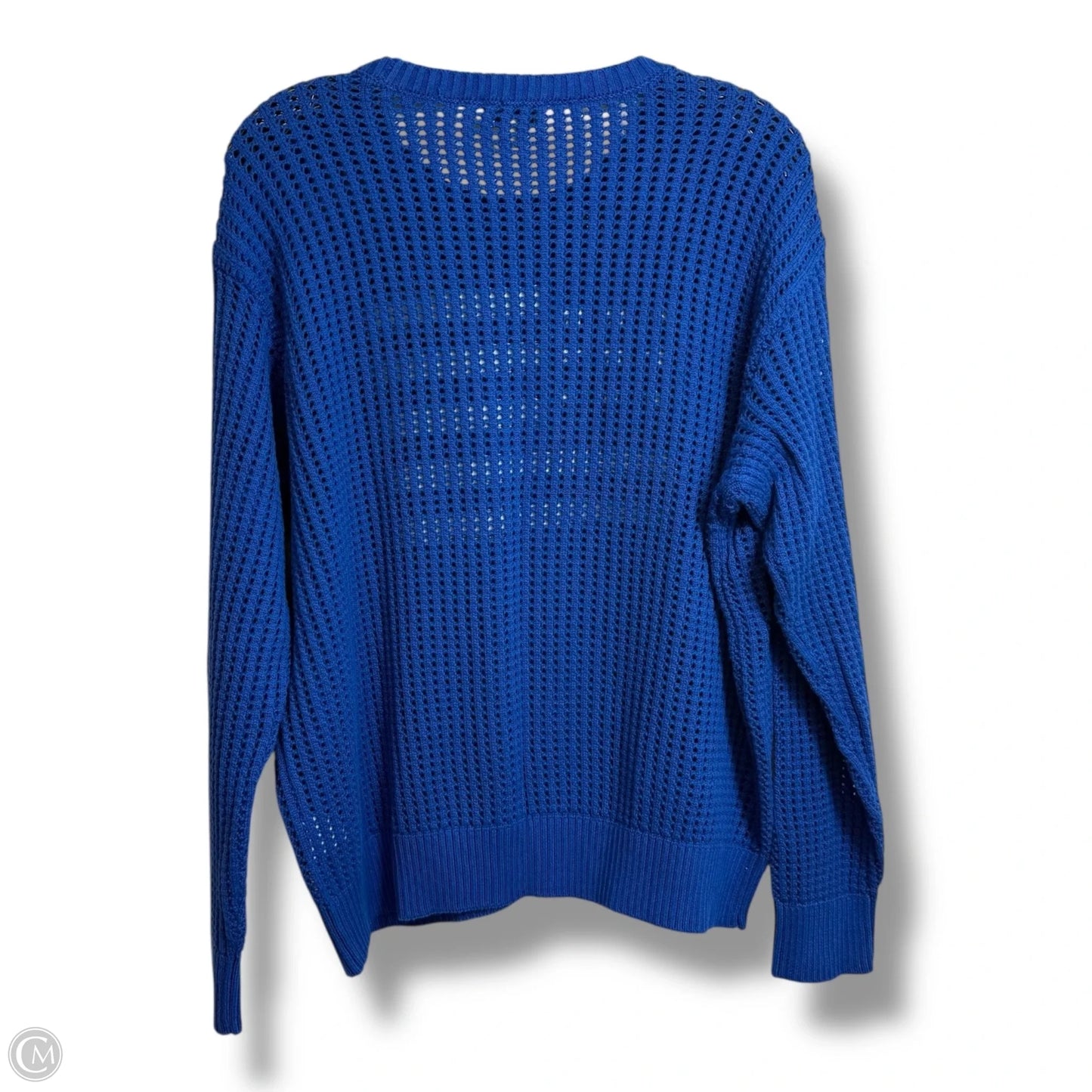 Sweater By Joan Rivers In Blue, Size: L