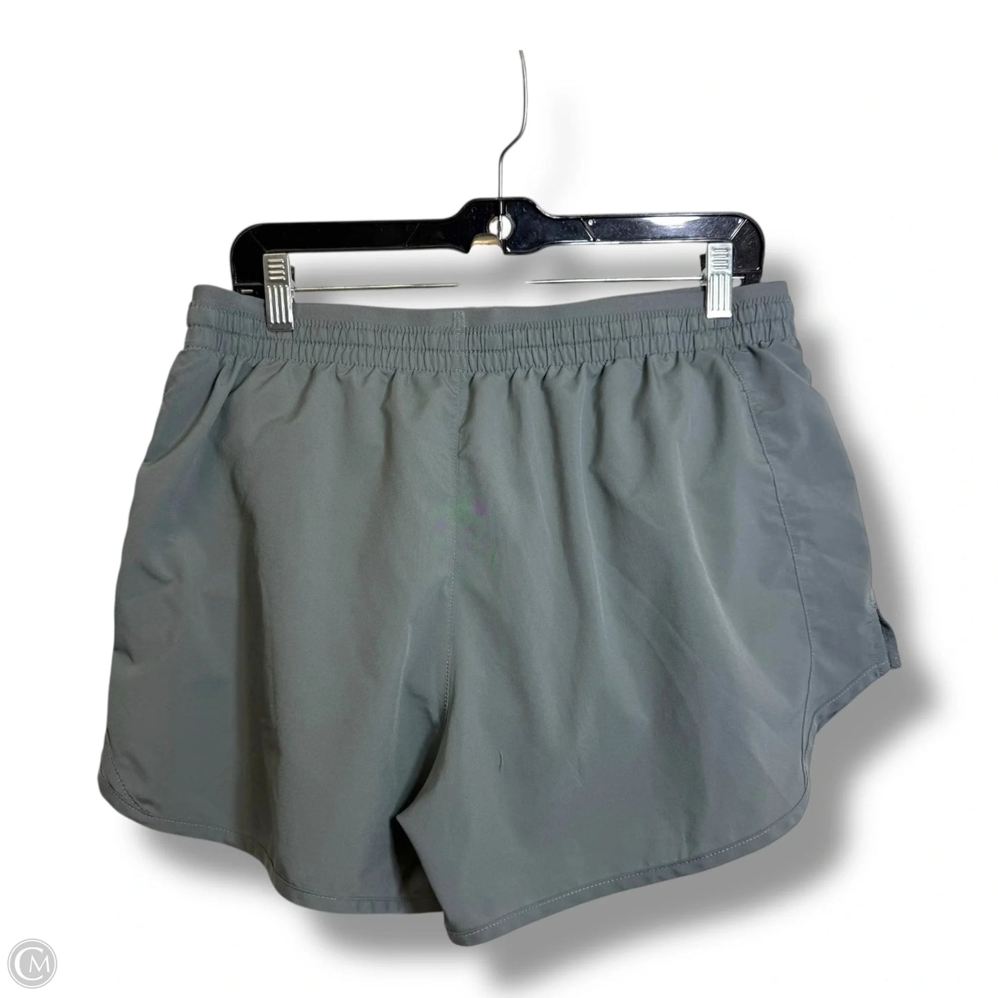 Athletic Shorts By Nike In Grey, Size: L